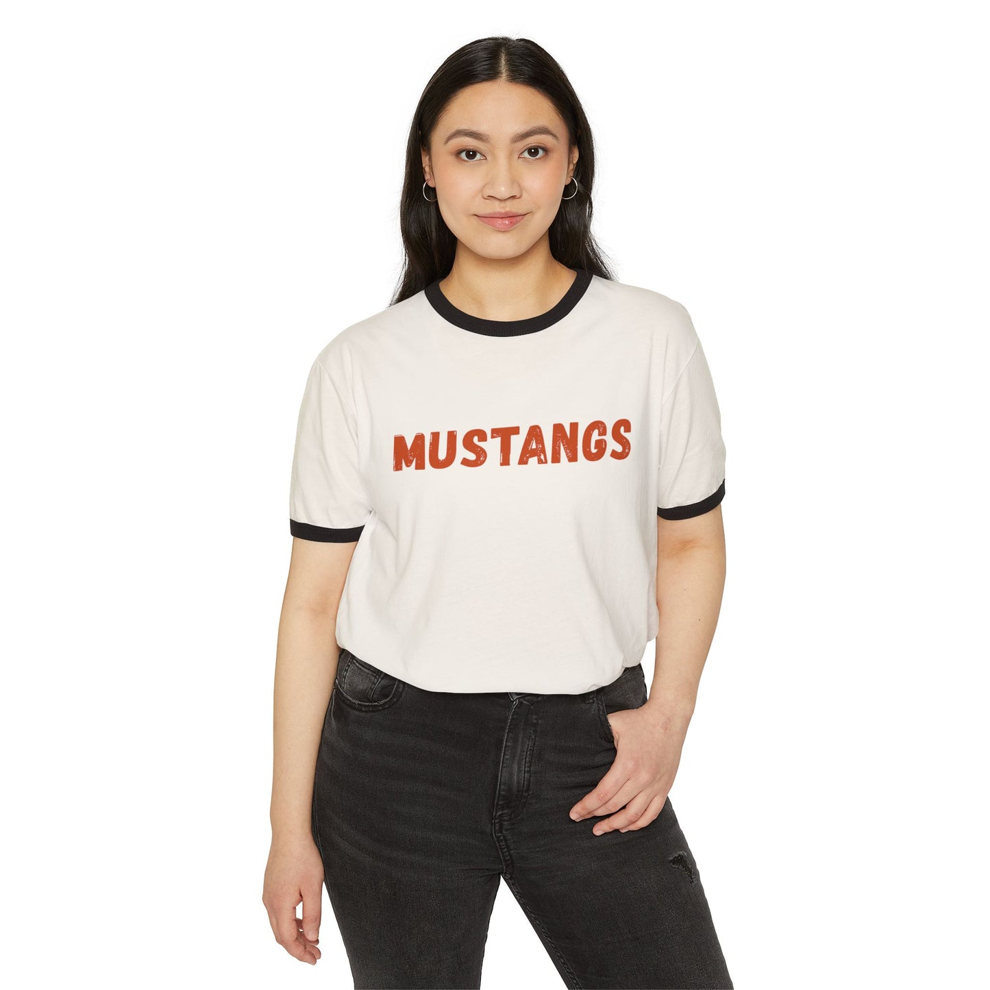 Mustangs Ringer Tee