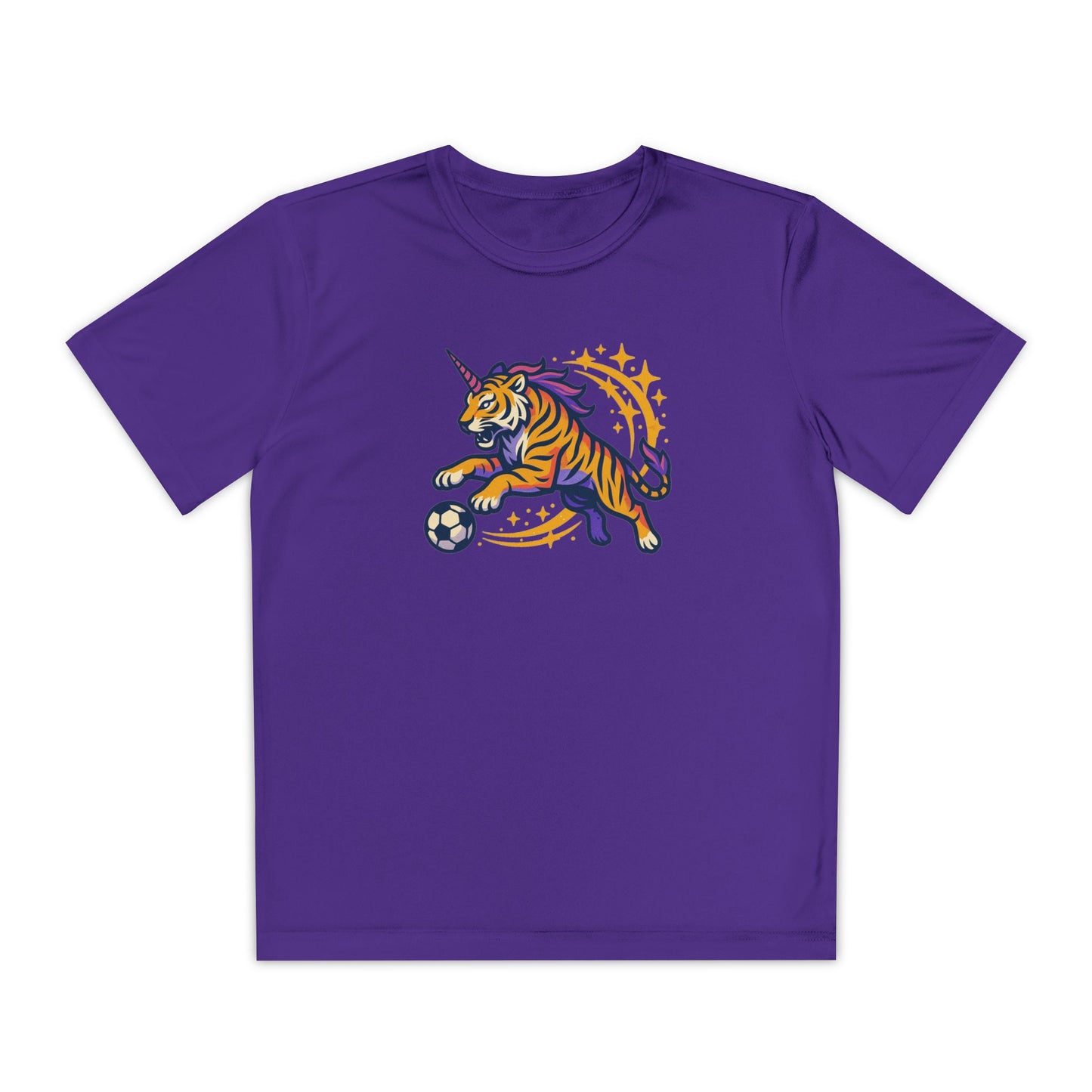 Unicorn Tigers Youth Performance Tee