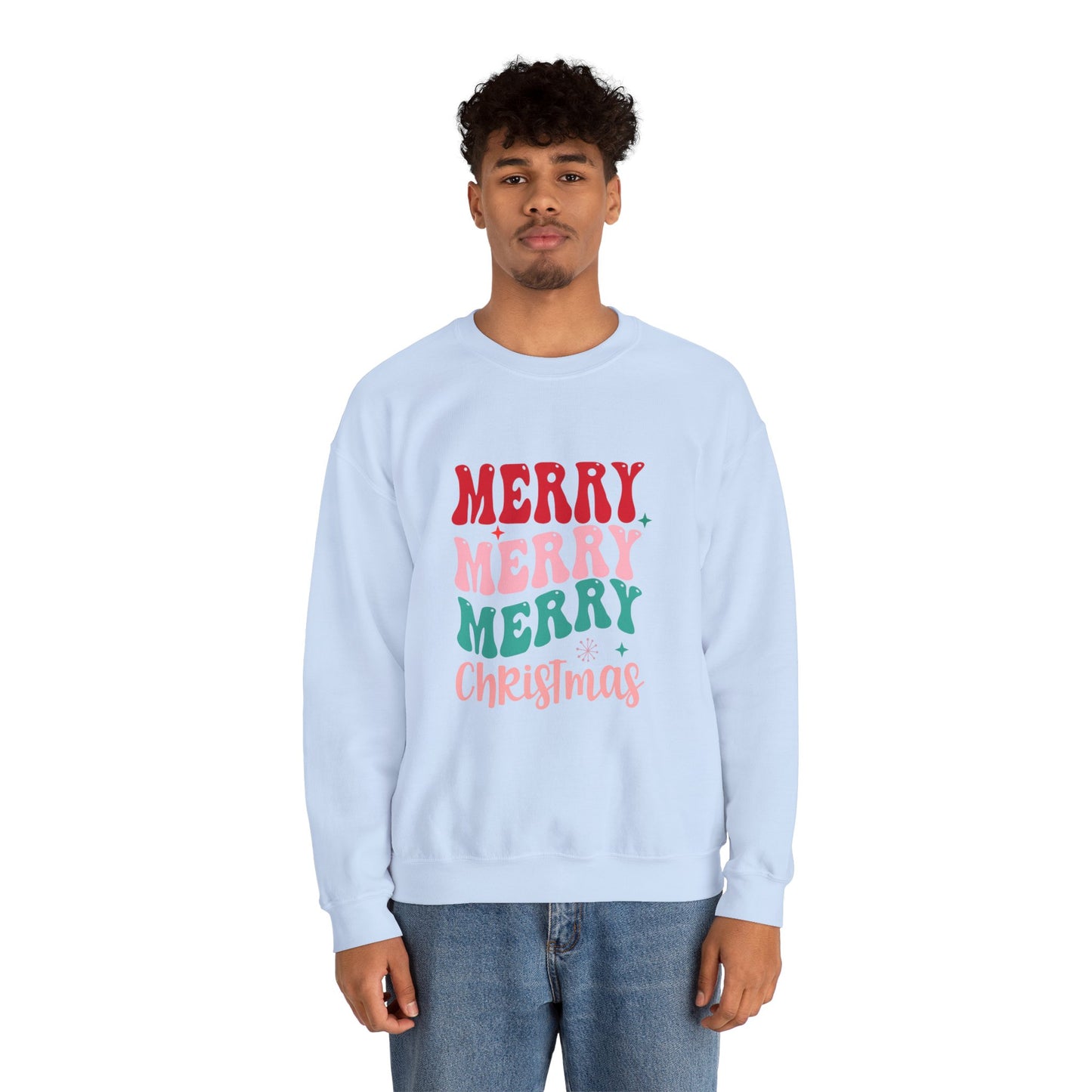 Merry Merry Merry Christmas Sweatshirt