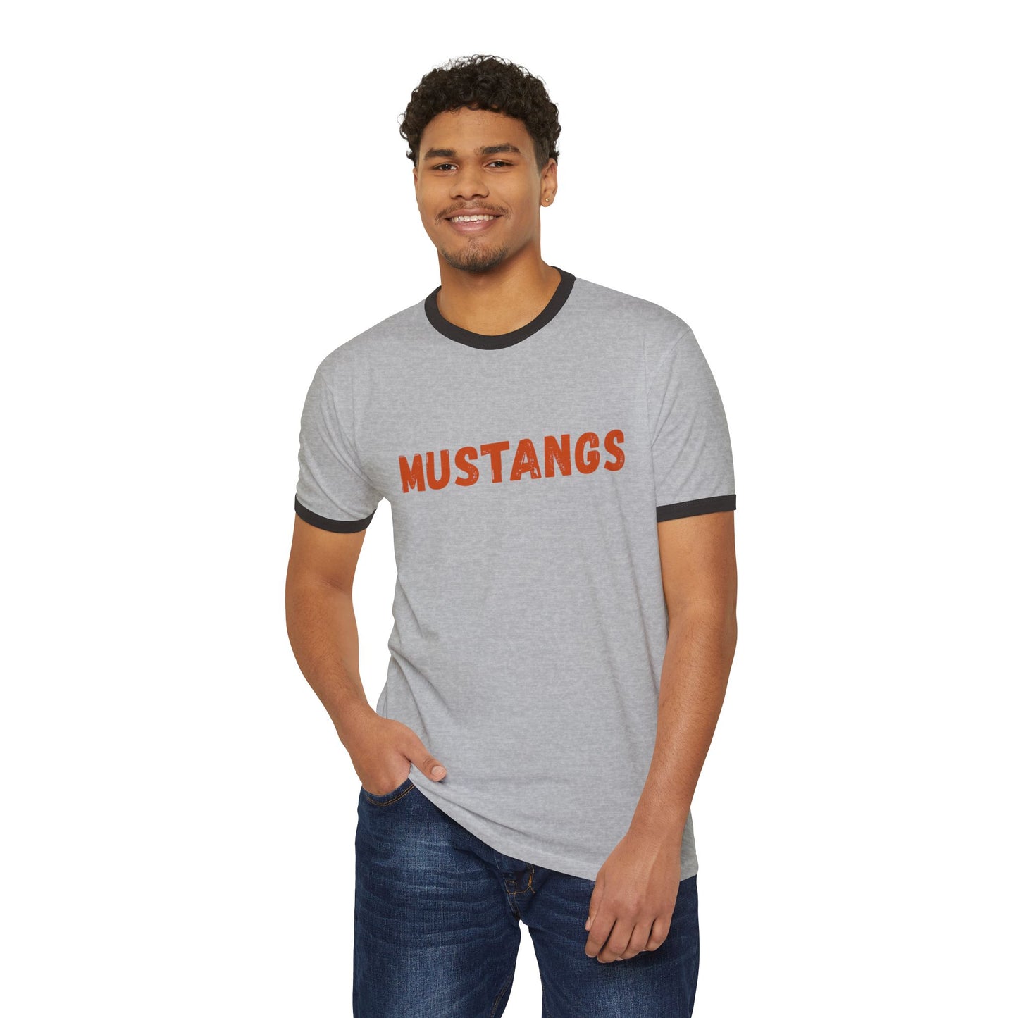 Mustangs Ringer Tee