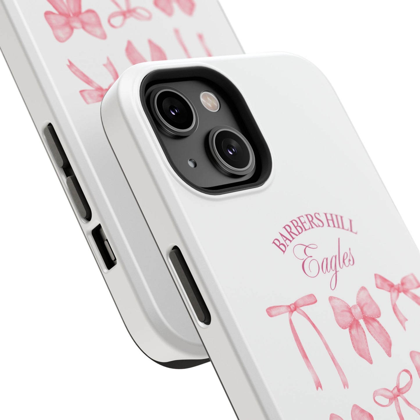 Pink Bow Impact-Resistant Case