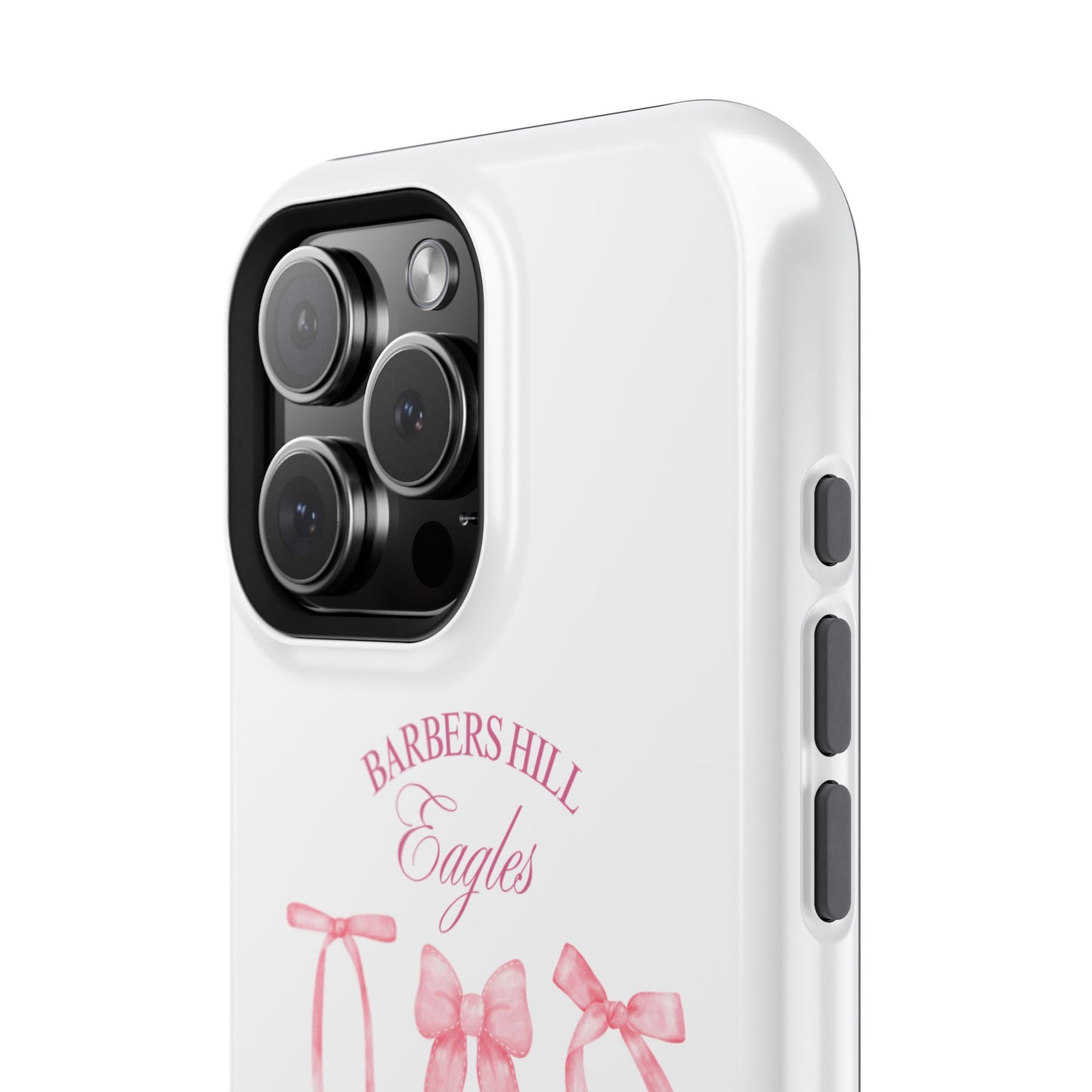 Pink Bow Impact-Resistant Case