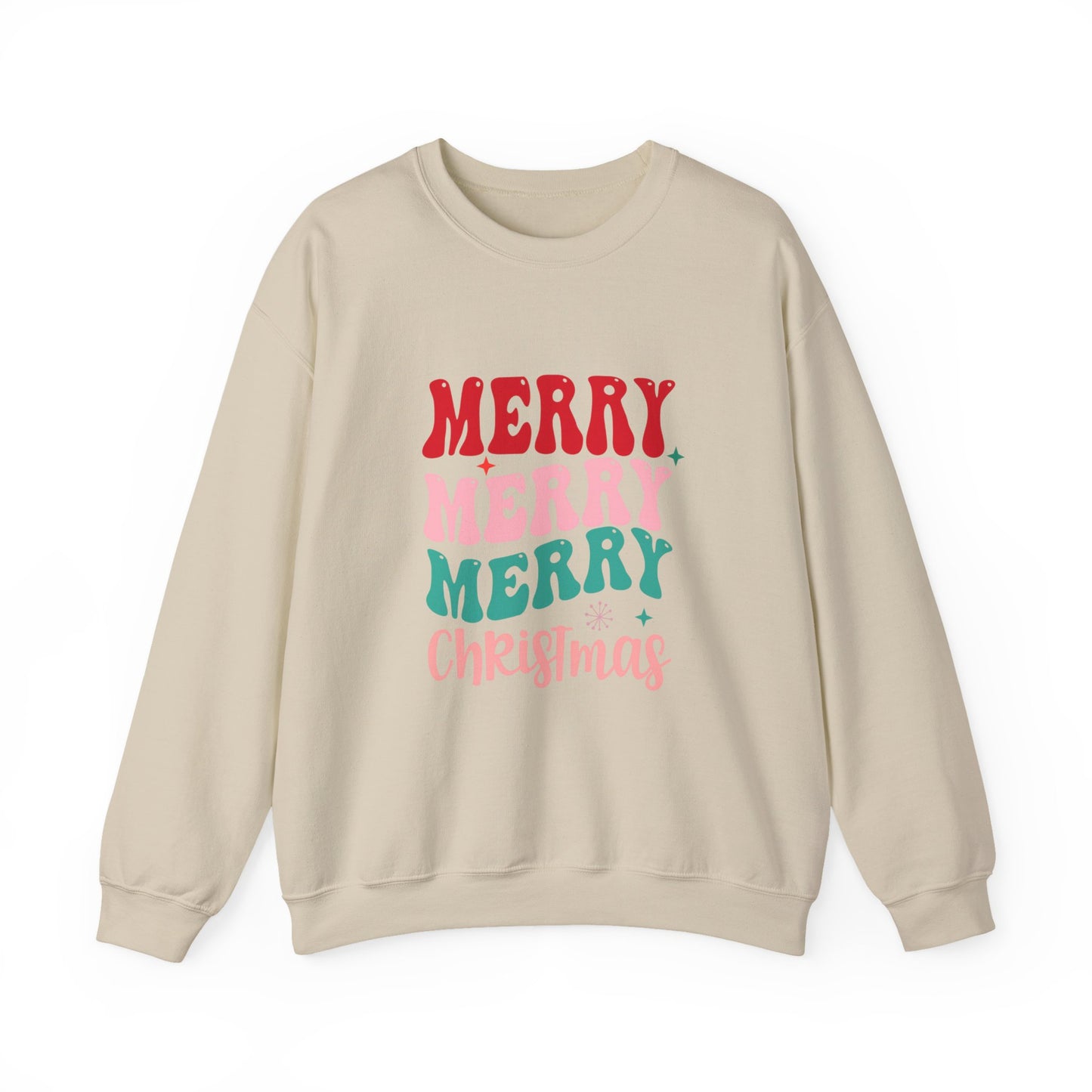 Merry Merry Merry Christmas Sweatshirt