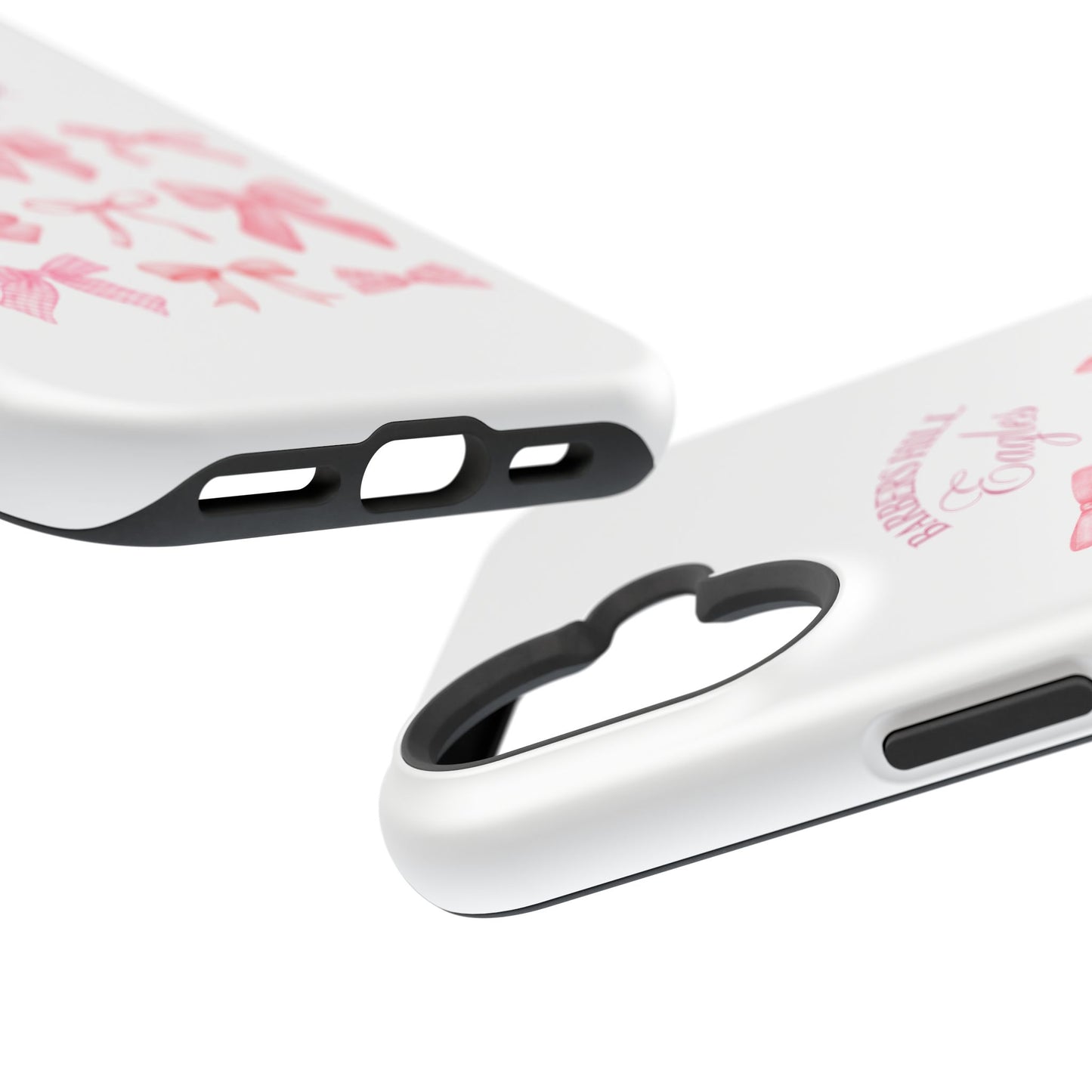 Pink Bow Impact-Resistant Case