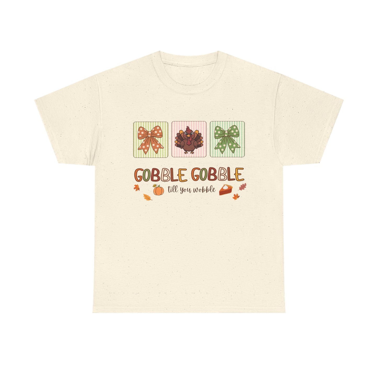 Thanksgiving 'Gobble Gobble' Turkey Tee