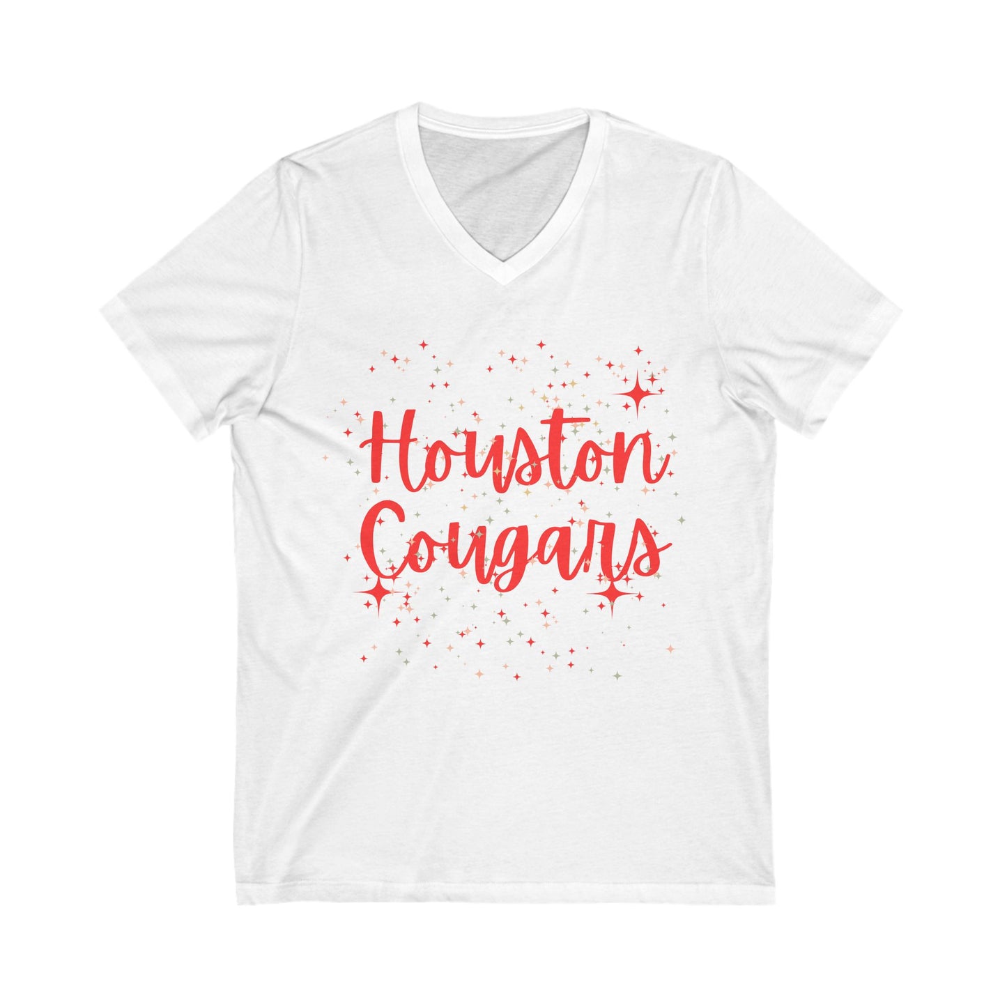 Cougars Sparkle V-Neck