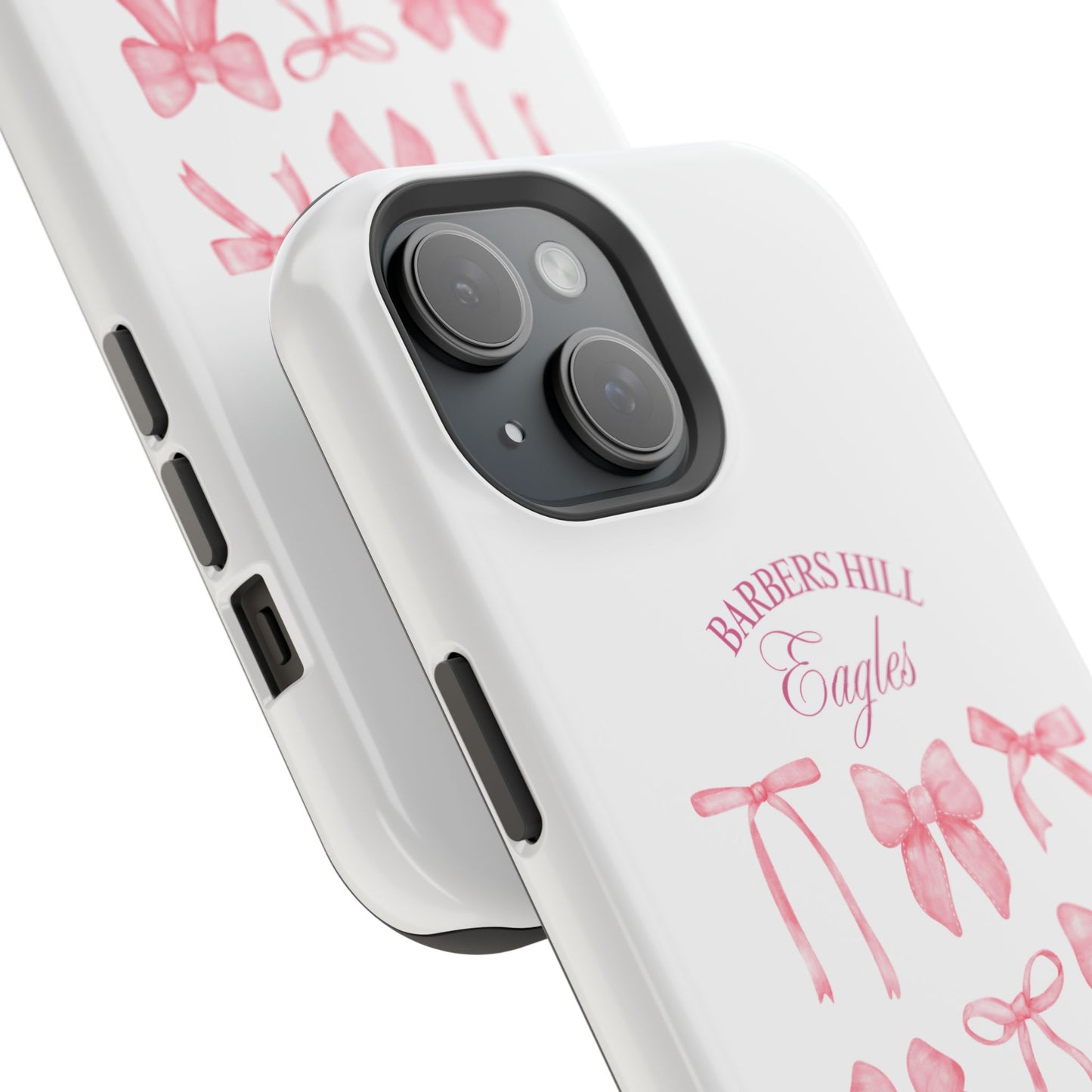 Pink Bow Impact-Resistant Case