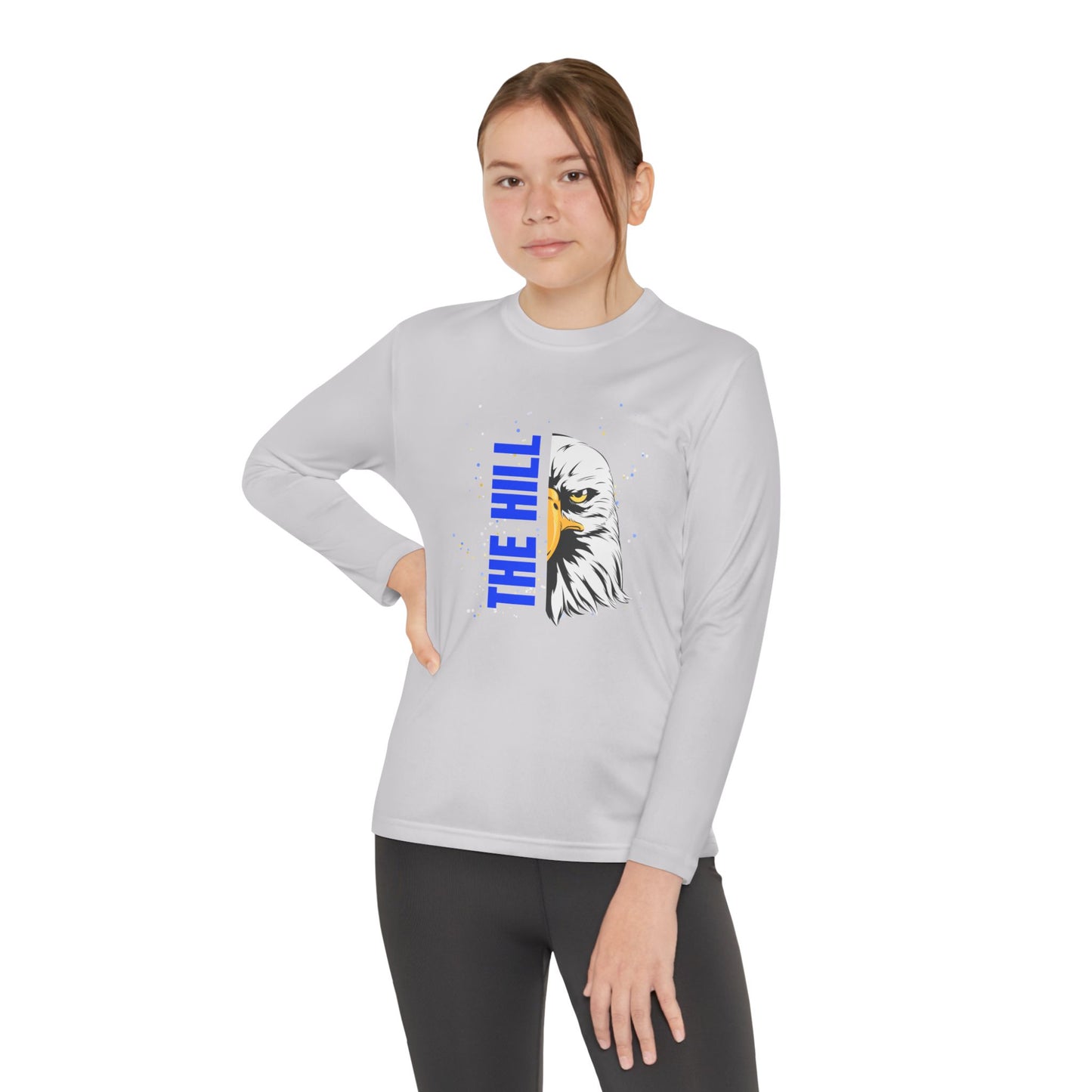 Splatter Paint Youth Performance Long Sleeve