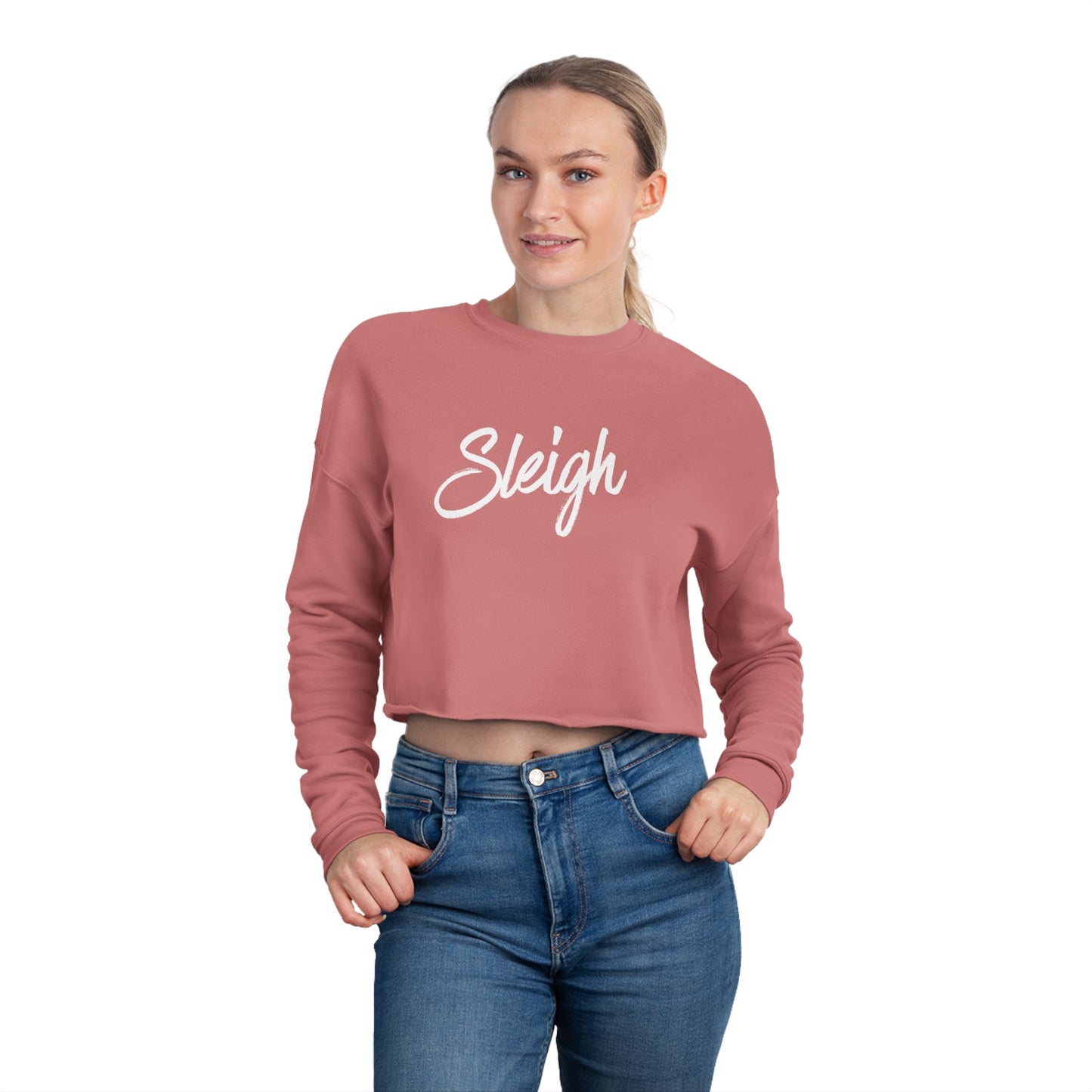 Sleigh Cropped Sweatshirt