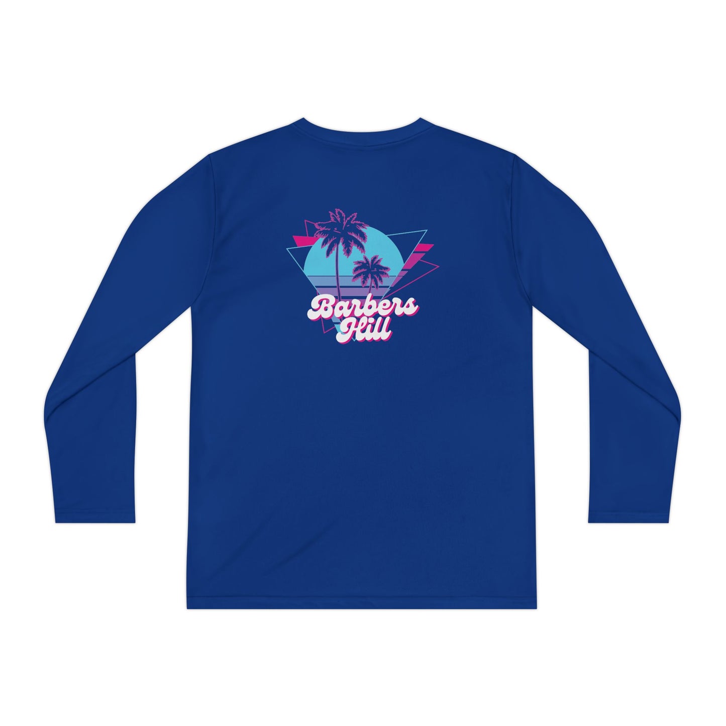 Barbers Hill Vibes Long Sleeve Youth Performance Tee