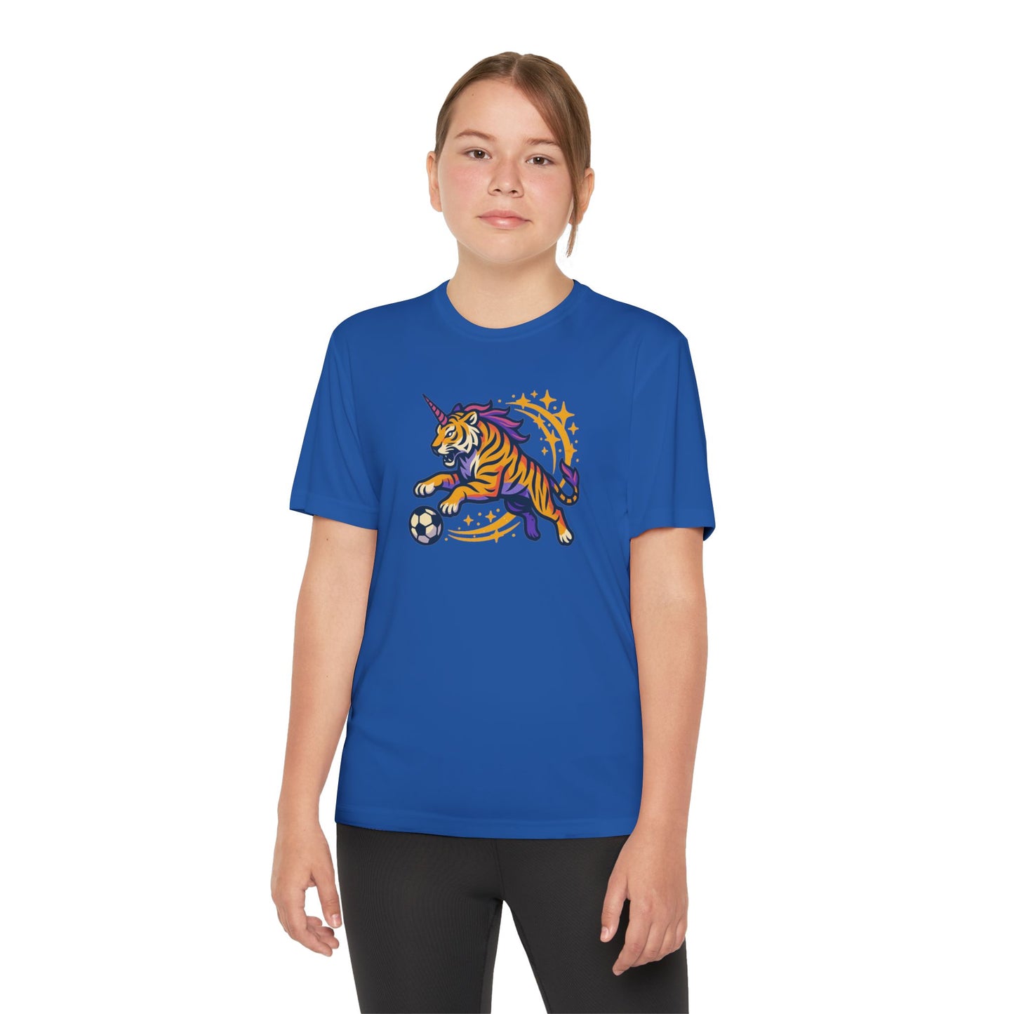 Unicorn Tigers Youth Performance Tee