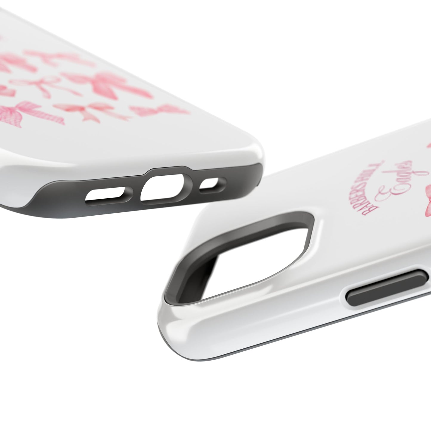 Pink Bow Impact-Resistant Case