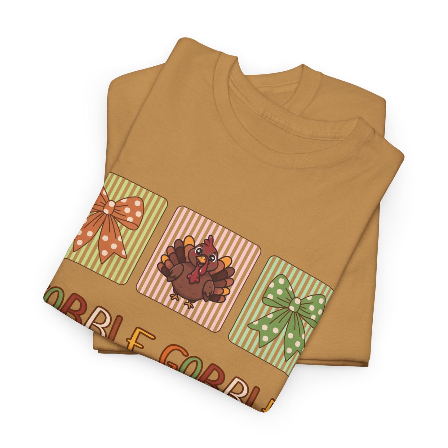 Thanksgiving 'Gobble Gobble' Turkey Tee