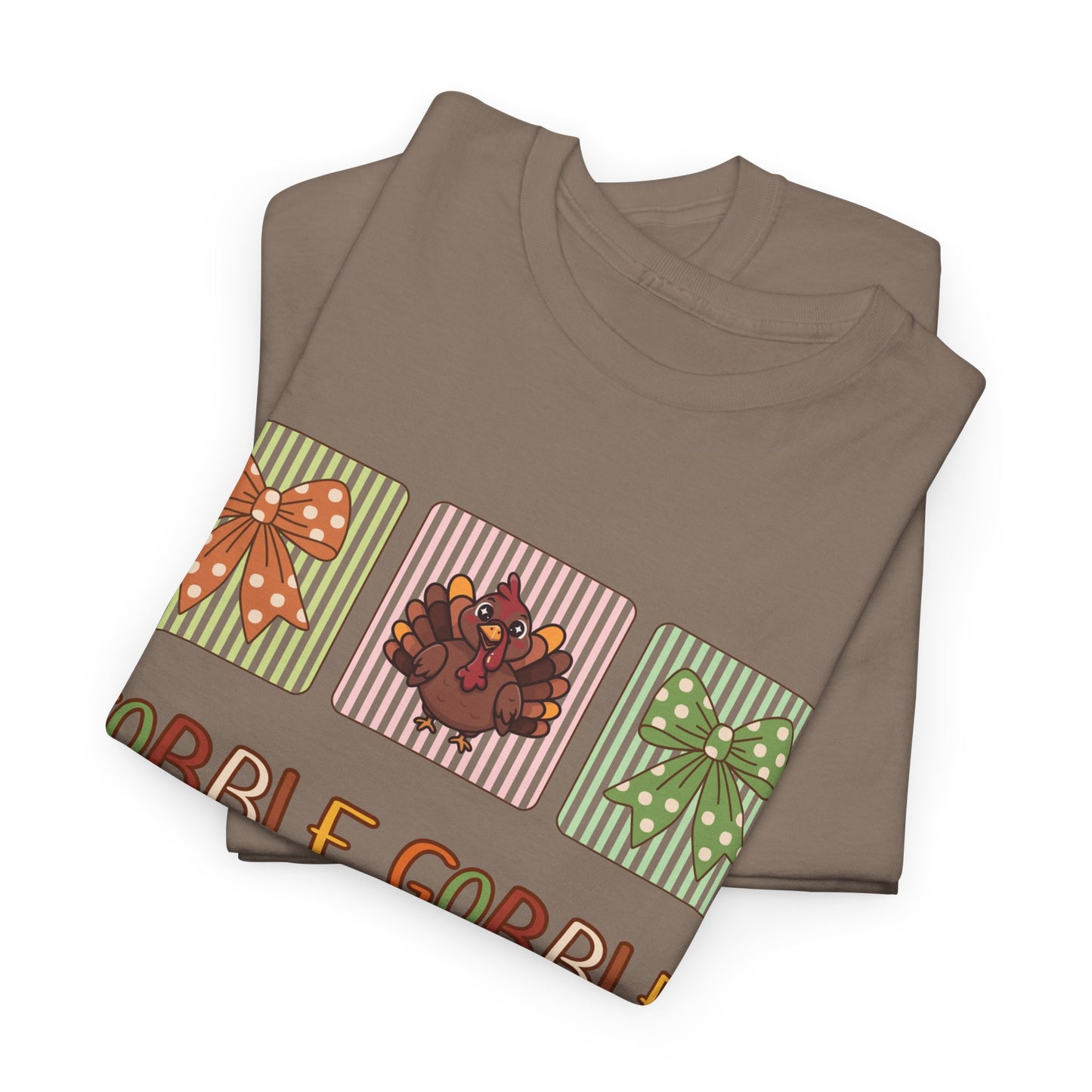 Thanksgiving 'Gobble Gobble' Turkey Tee
