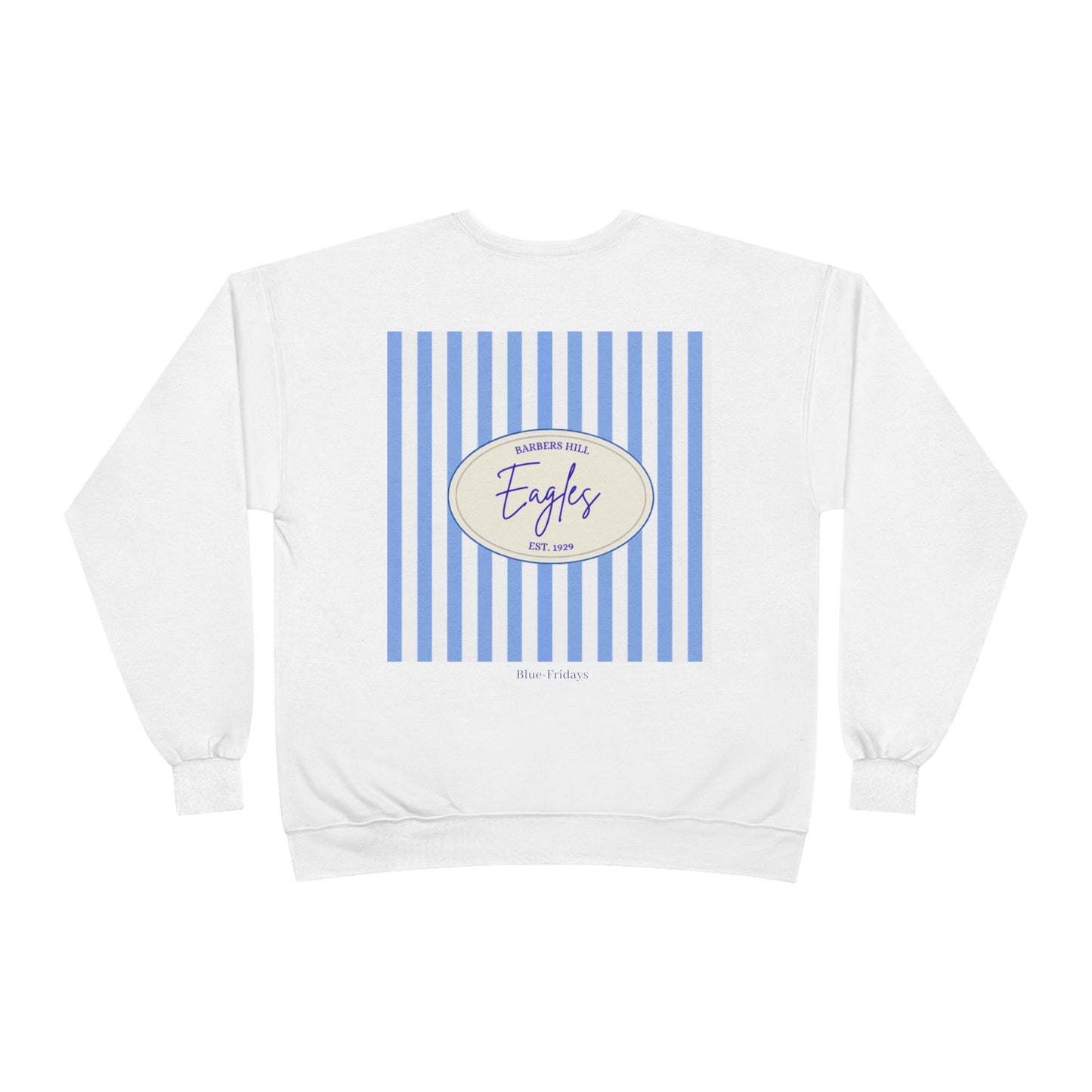 Blue Cabana Stripes Sweatshirt