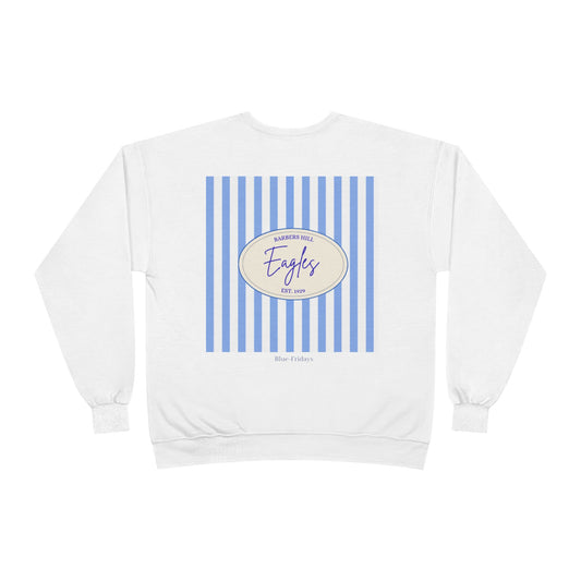 Blue Cabana Stripes Sweatshirt