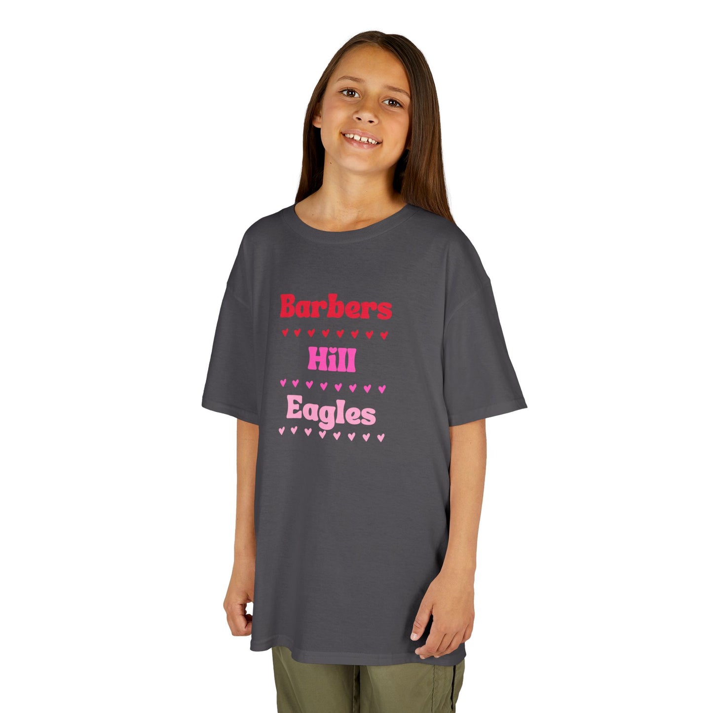 Youth Pink Ombre BH Eagles Tee