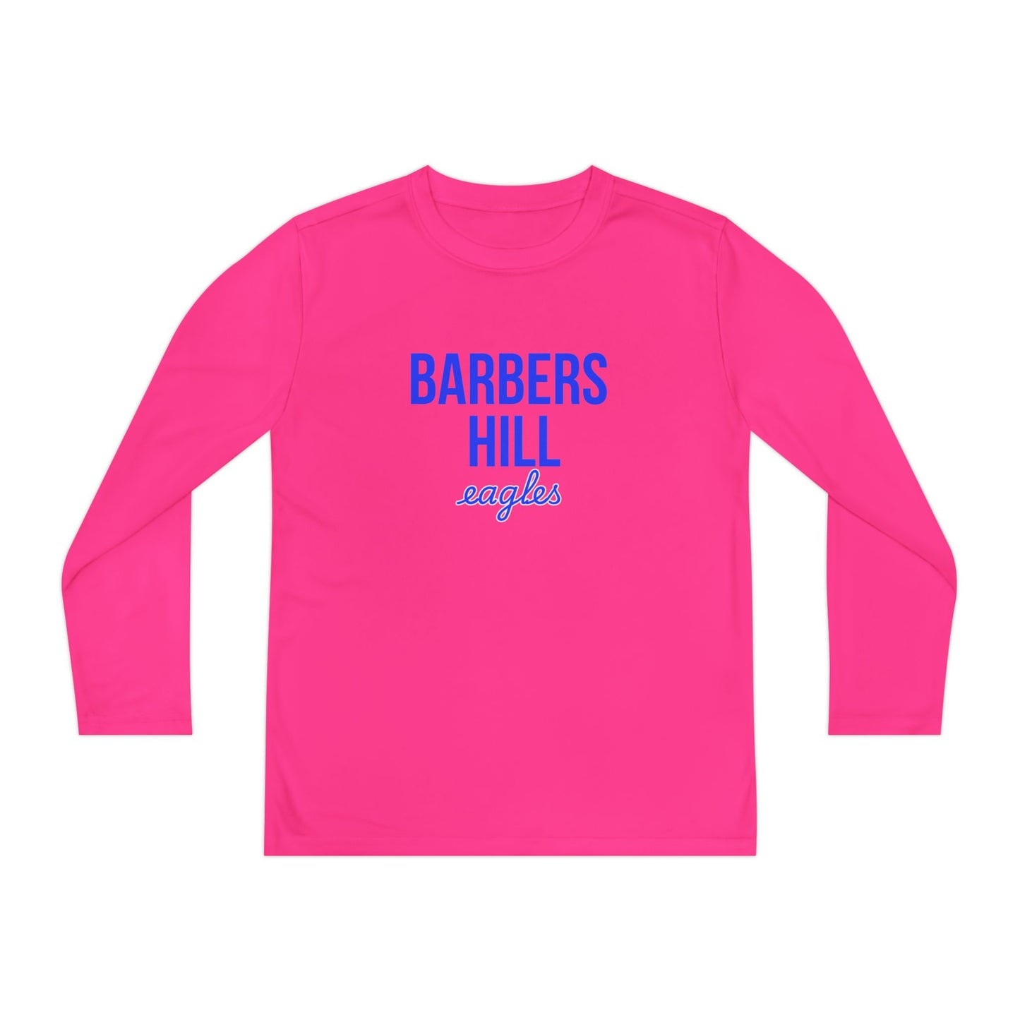 Barbers Hill Youth Long Sleeve Performance Tee