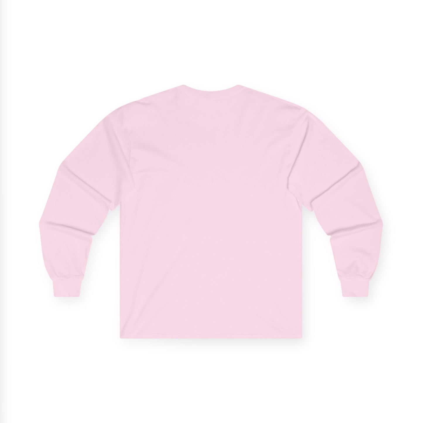Pink Watercolor Christmas Tree Long Sleeve Tee