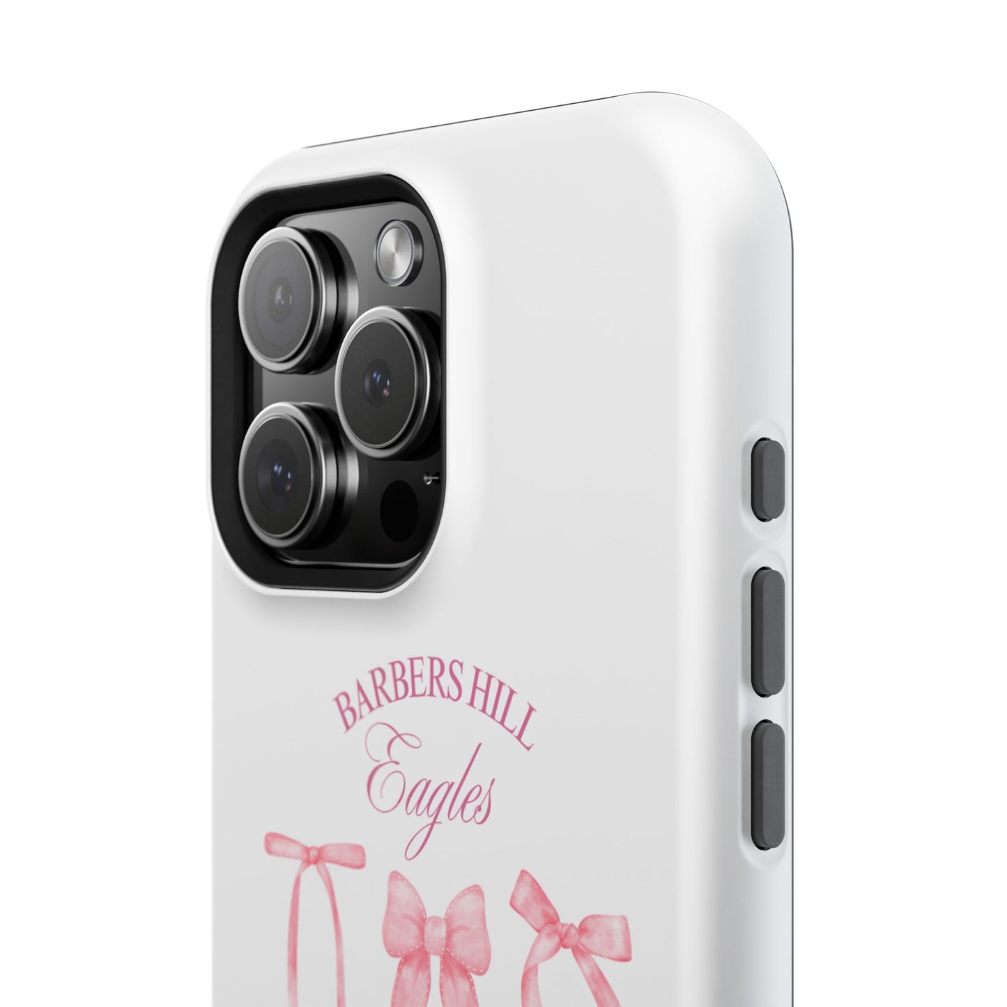 Pink Bow Impact-Resistant Case
