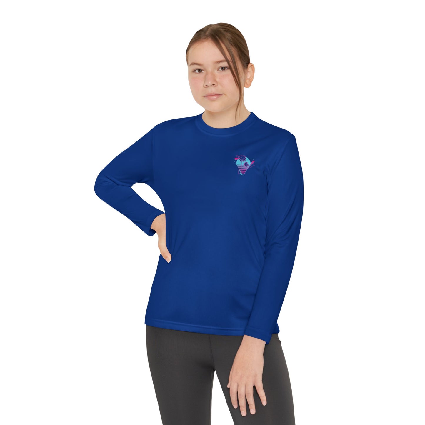 Barbers Hill Vibes Long Sleeve Youth Performance Tee