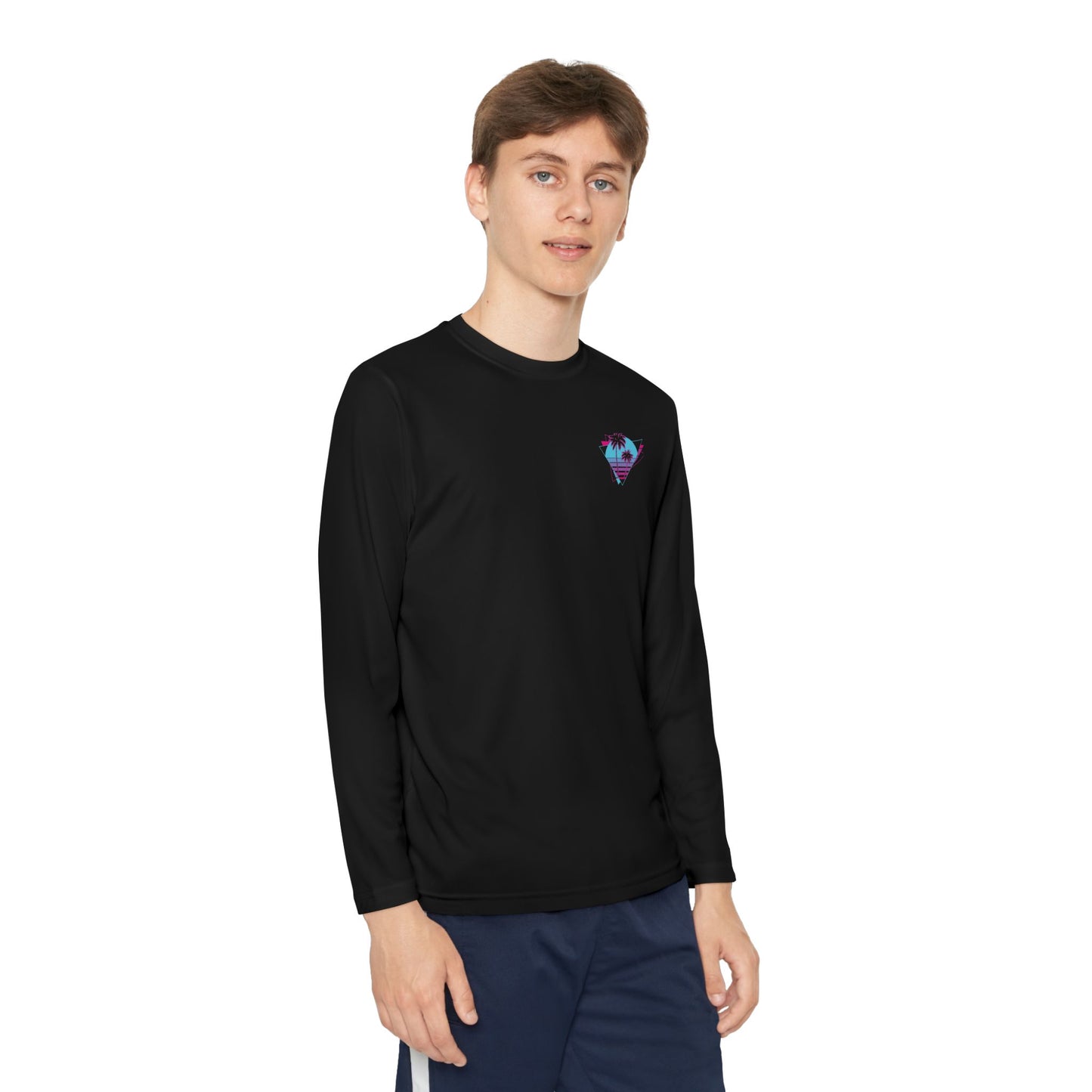 Barbers Hill Vibes Long Sleeve Youth Performance Tee