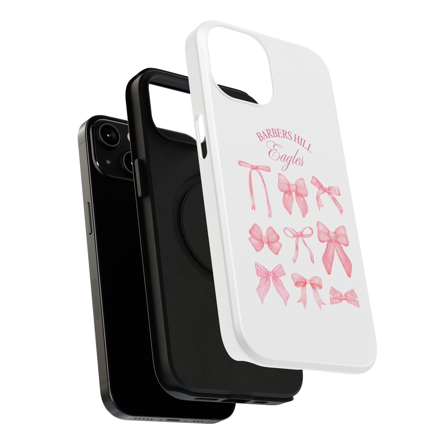 Pink Bow Impact-Resistant Case