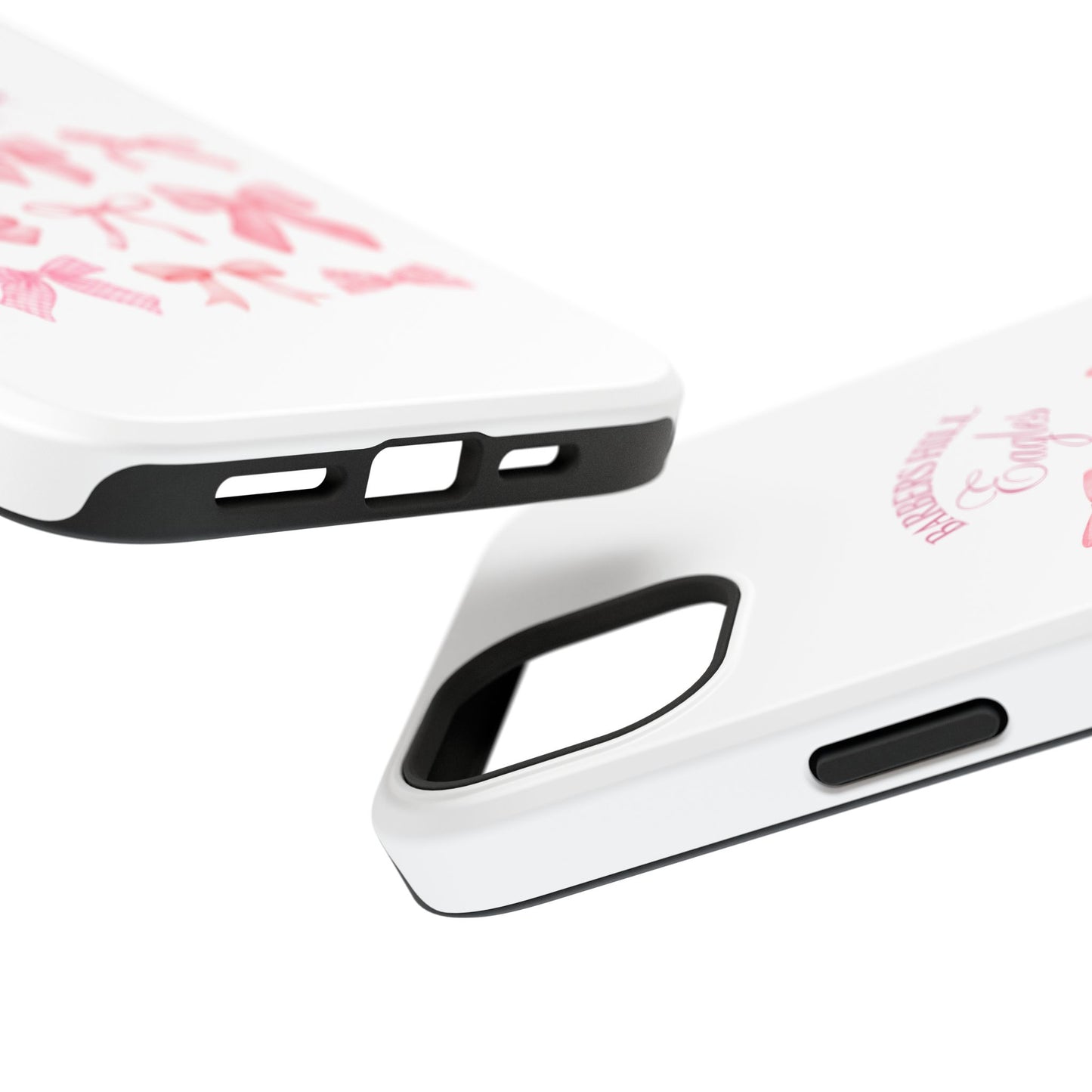 Pink Bow Impact-Resistant Case
