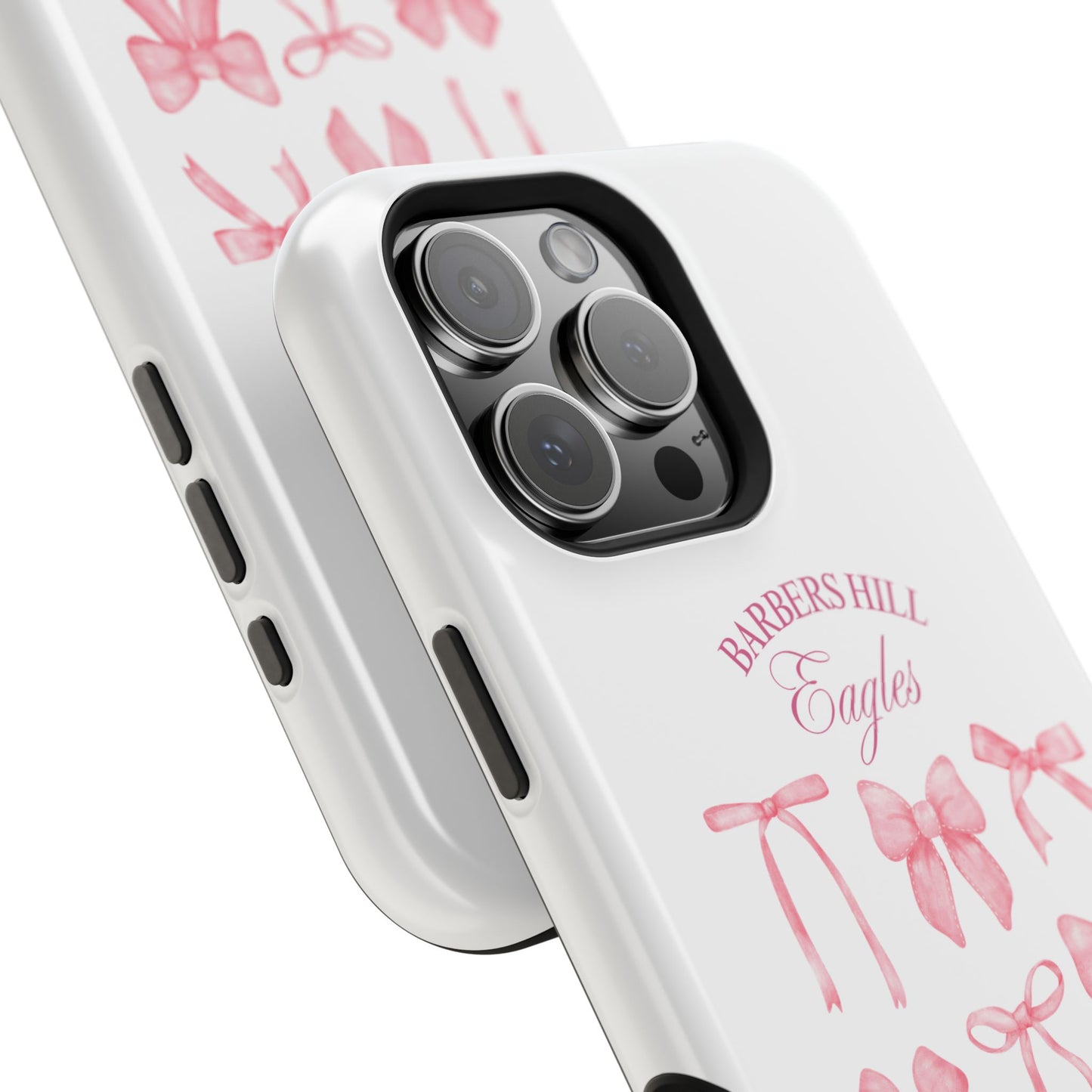 Pink Bow Impact-Resistant Case