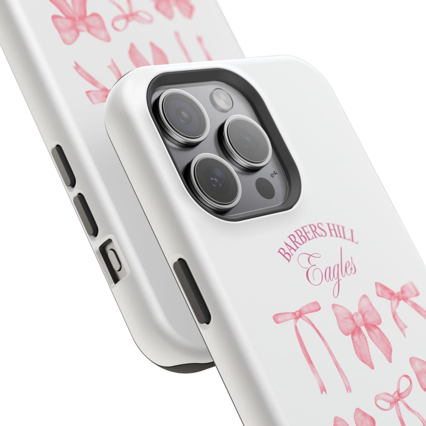 Pink Bow Impact-Resistant Case