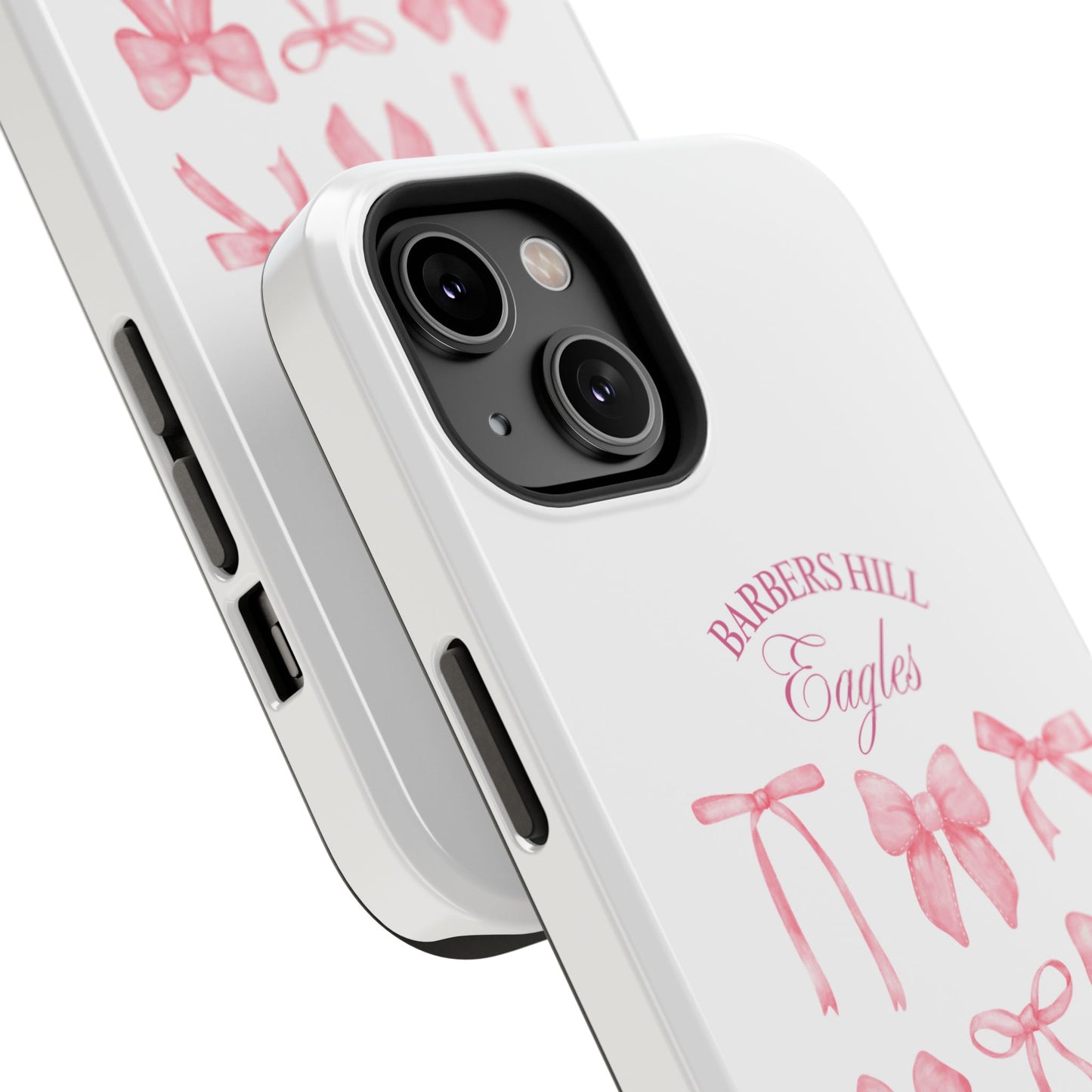 Pink Bow Impact-Resistant Case