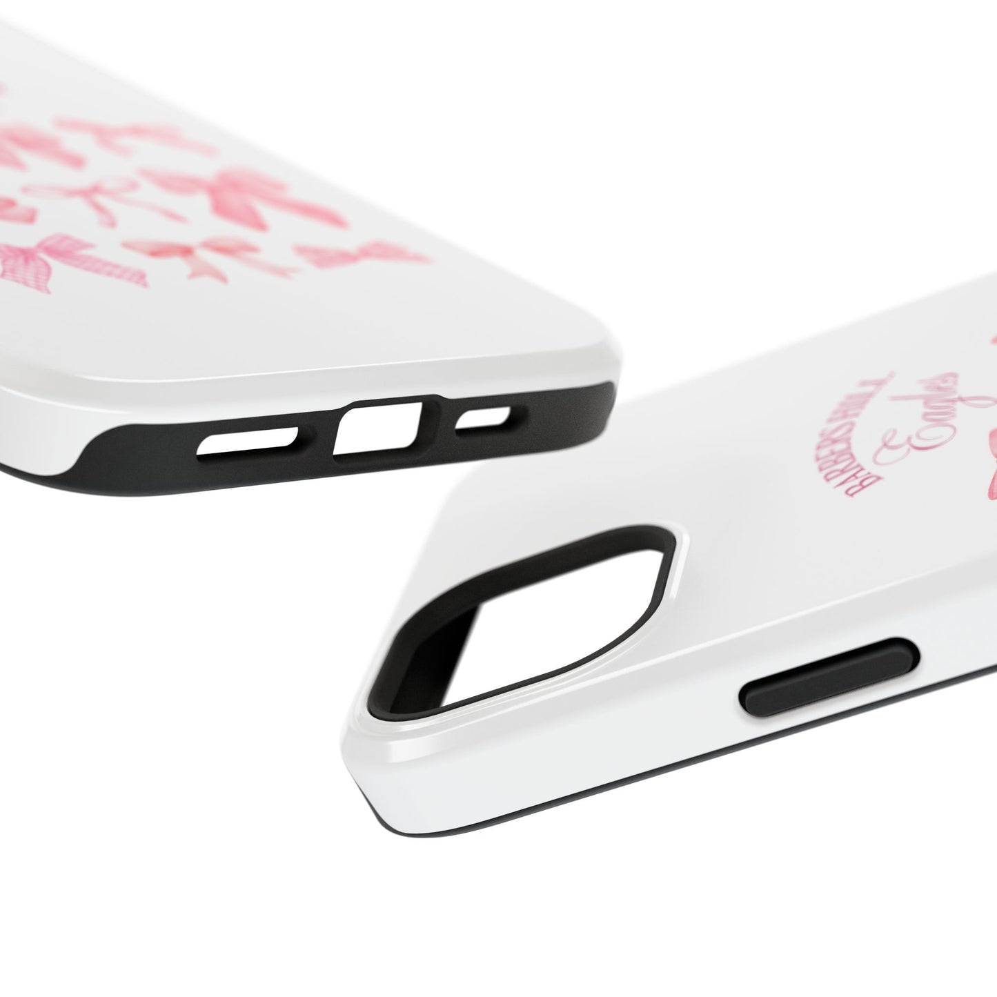 Pink Bow Impact-Resistant Case