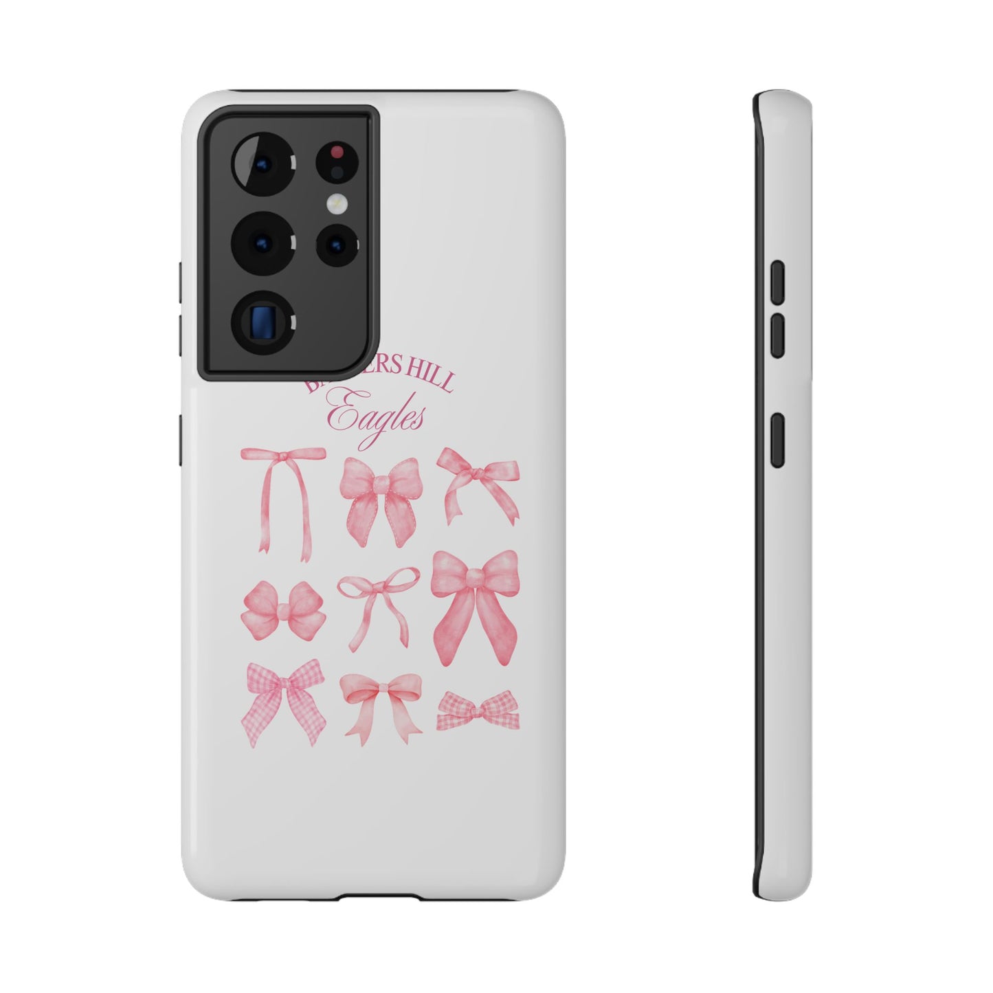 Pink Bow Impact-Resistant Case