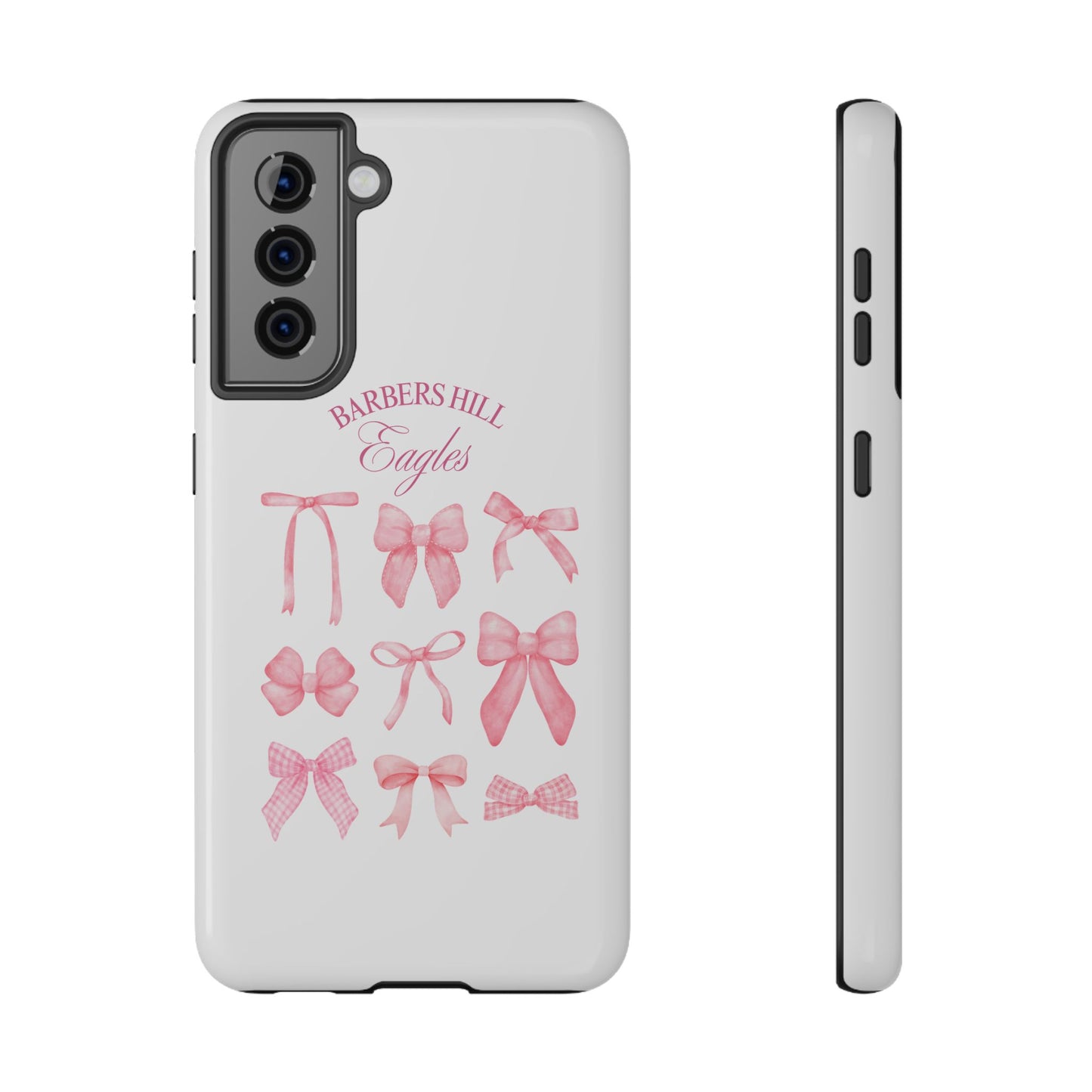 Pink Bow Impact-Resistant Case