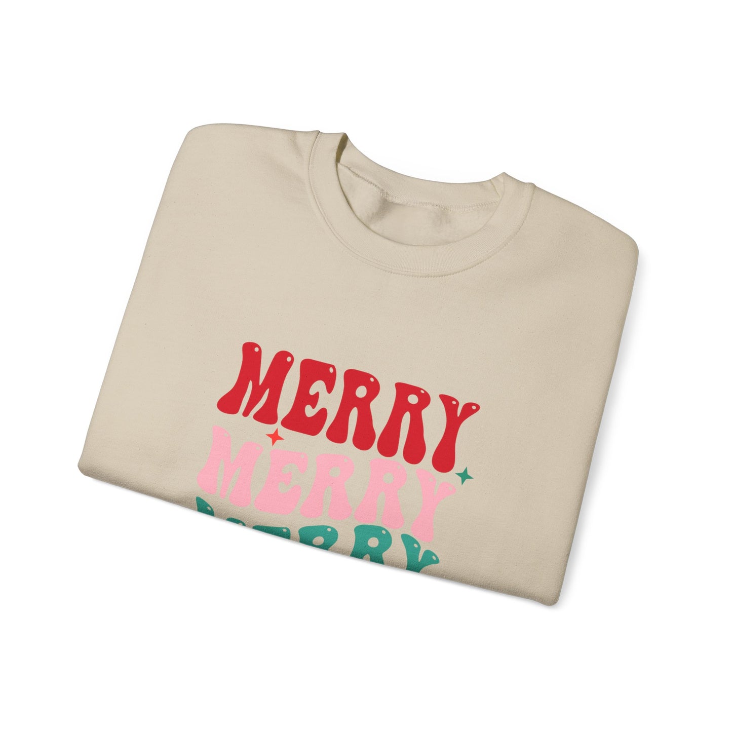 Merry Merry Merry Christmas Sweatshirt
