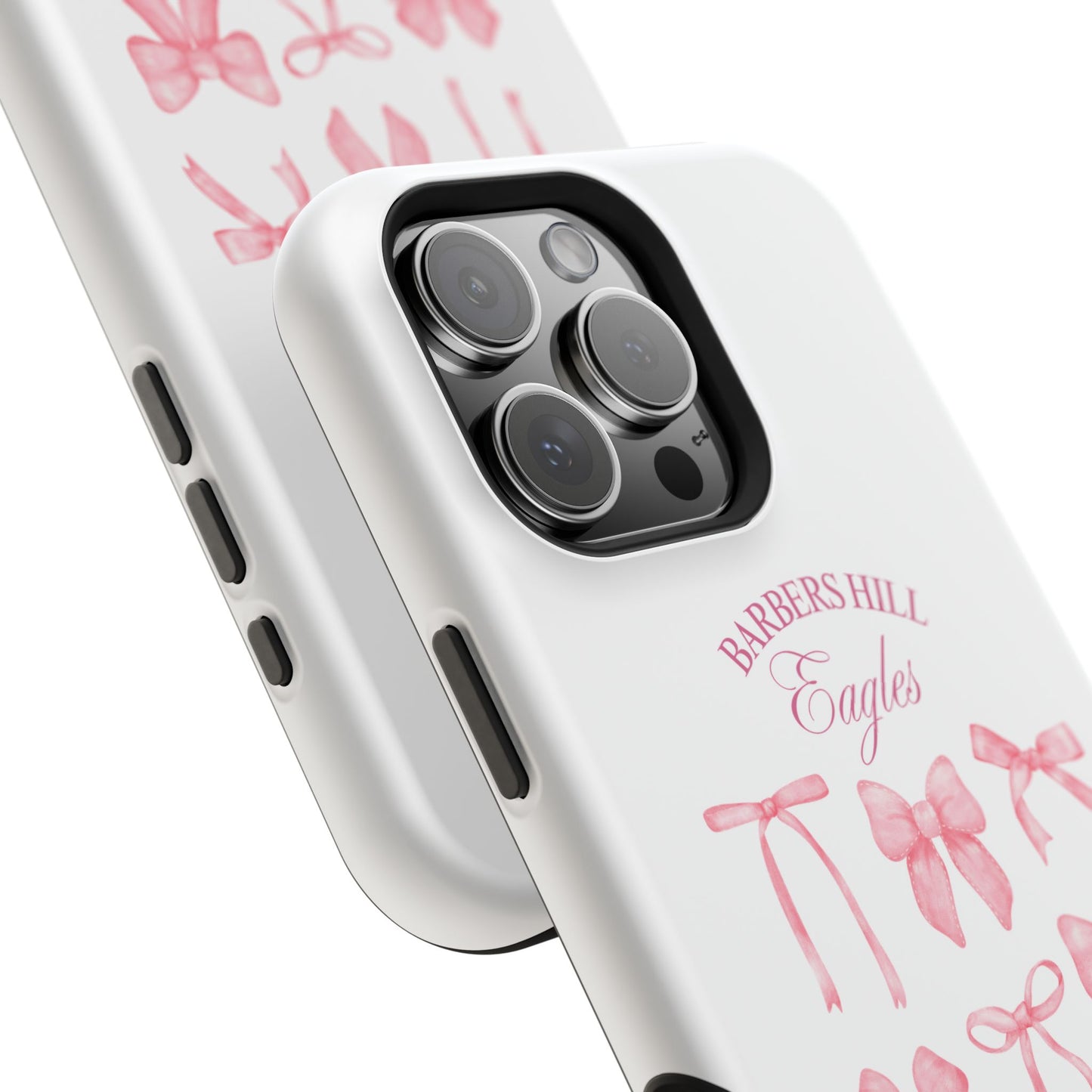 Pink Bow Impact-Resistant Case