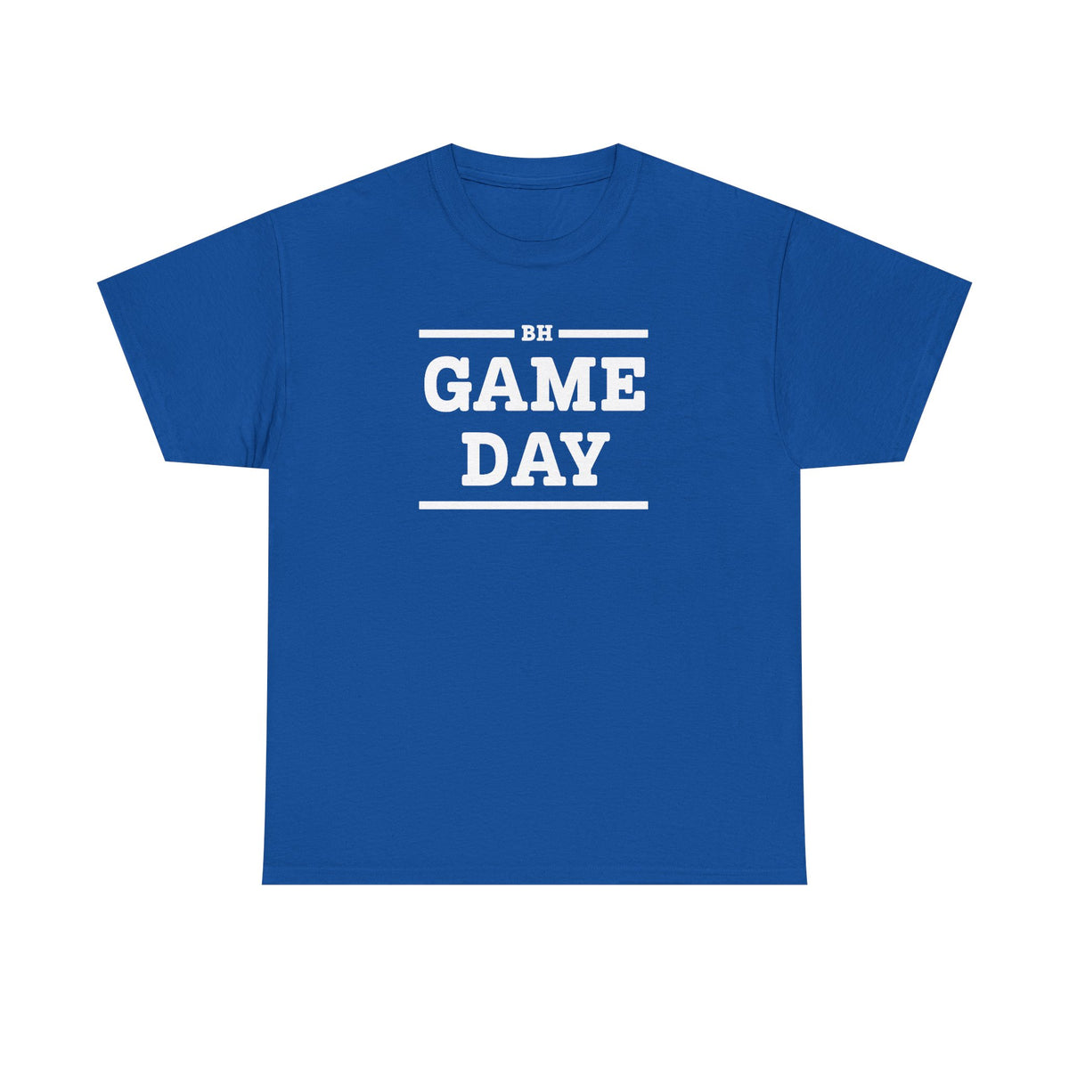 Game Day Team Tee — Personalized Last Name & Number Shirt