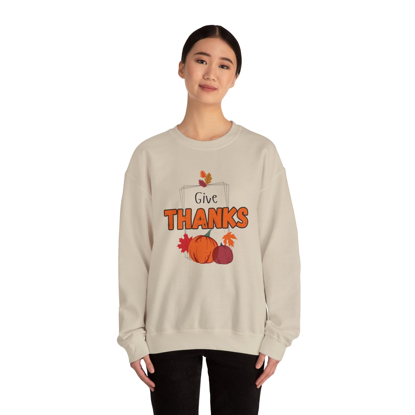 Give Thanks Crewneck Sweatshirt