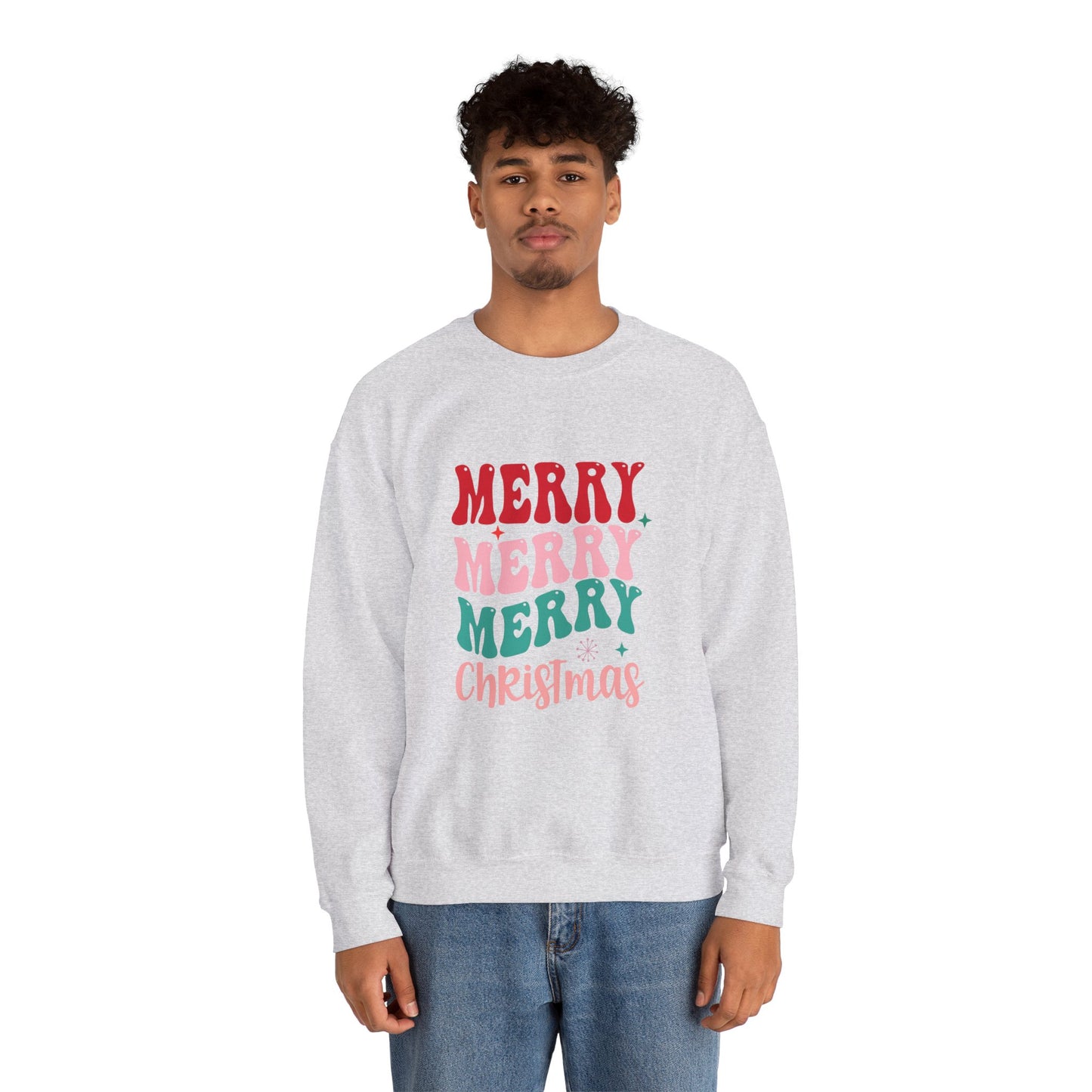 Merry Merry Merry Christmas Sweatshirt