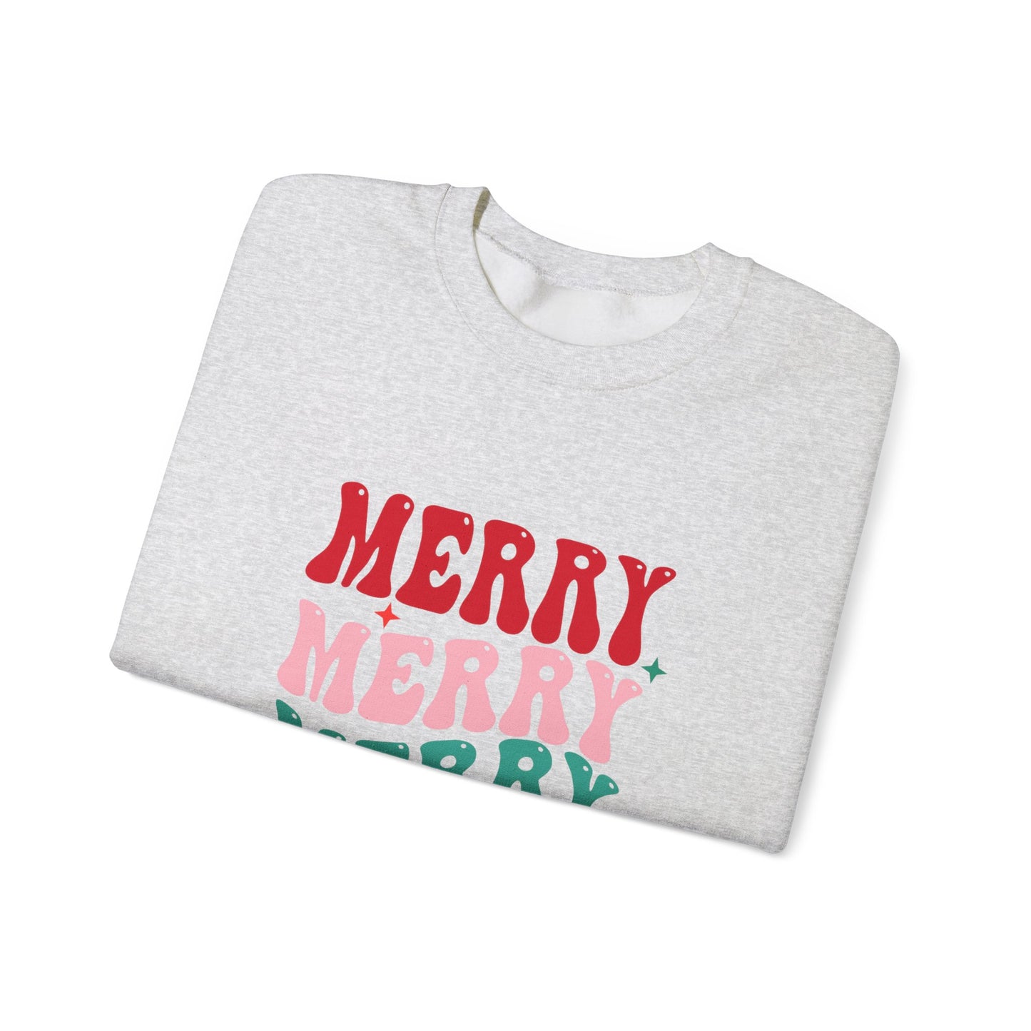 Merry Merry Merry Christmas Sweatshirt