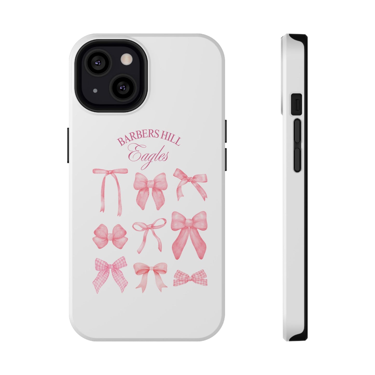 Pink Bow Impact-Resistant Case