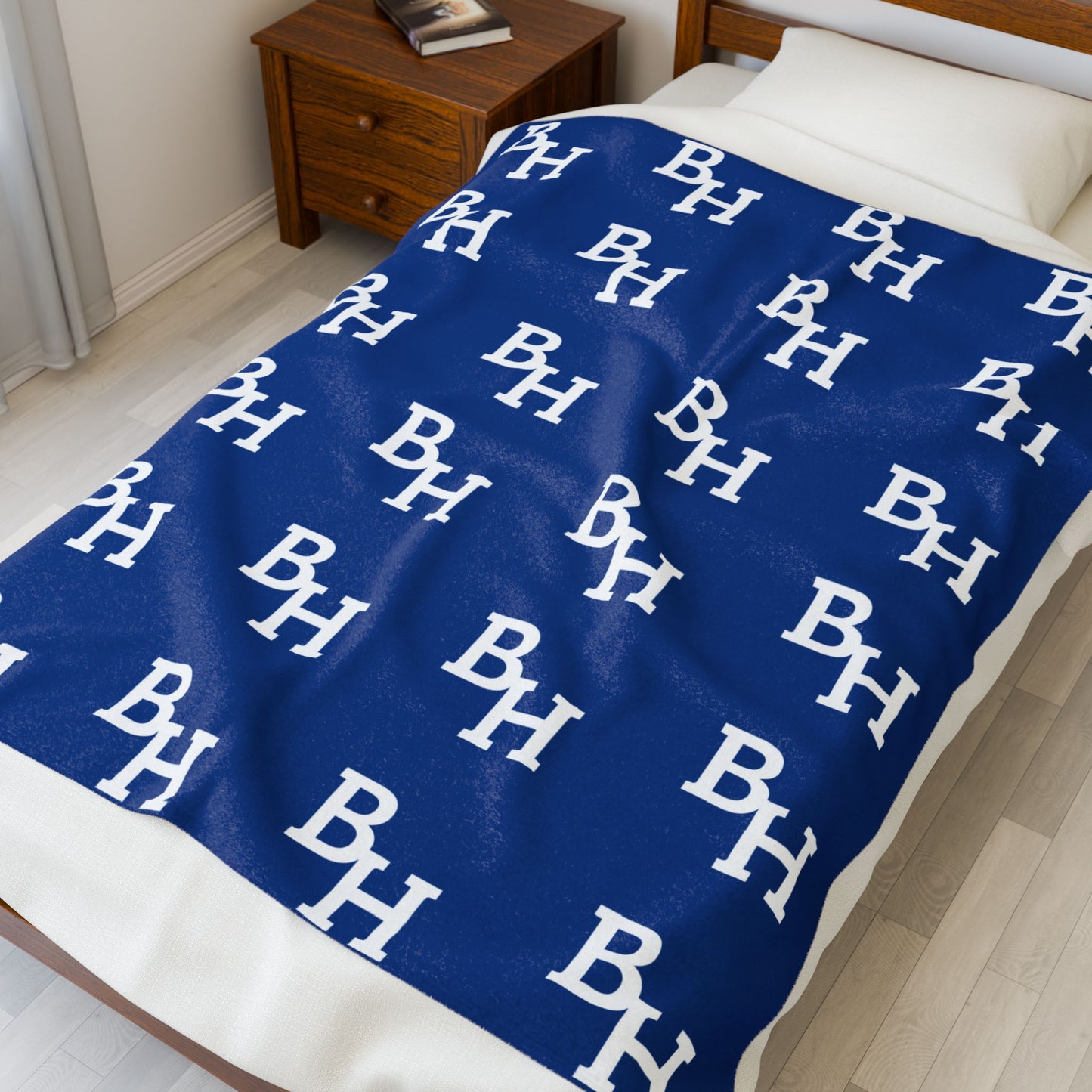BH Logo Plush Blanket