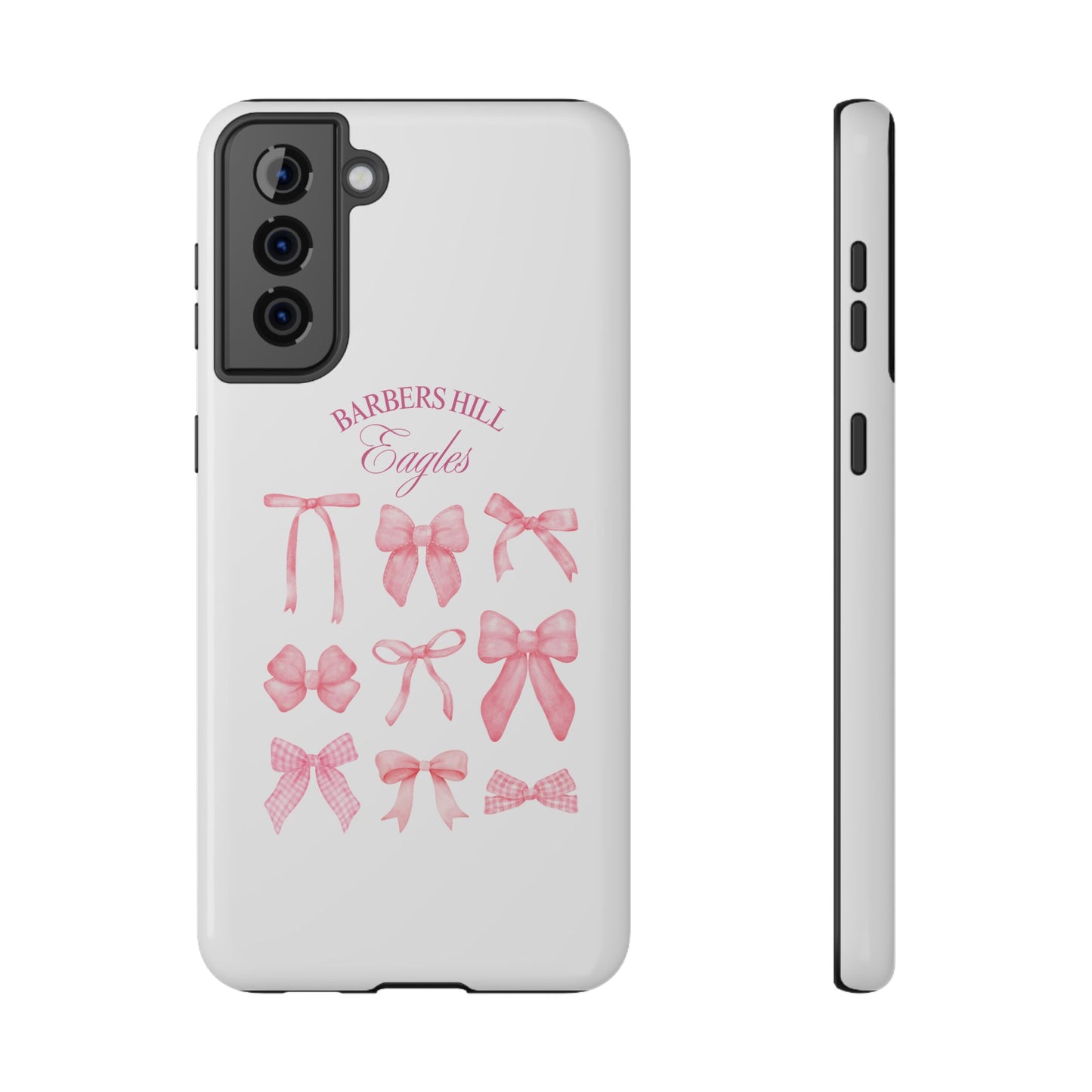 Pink Bow Impact-Resistant Case