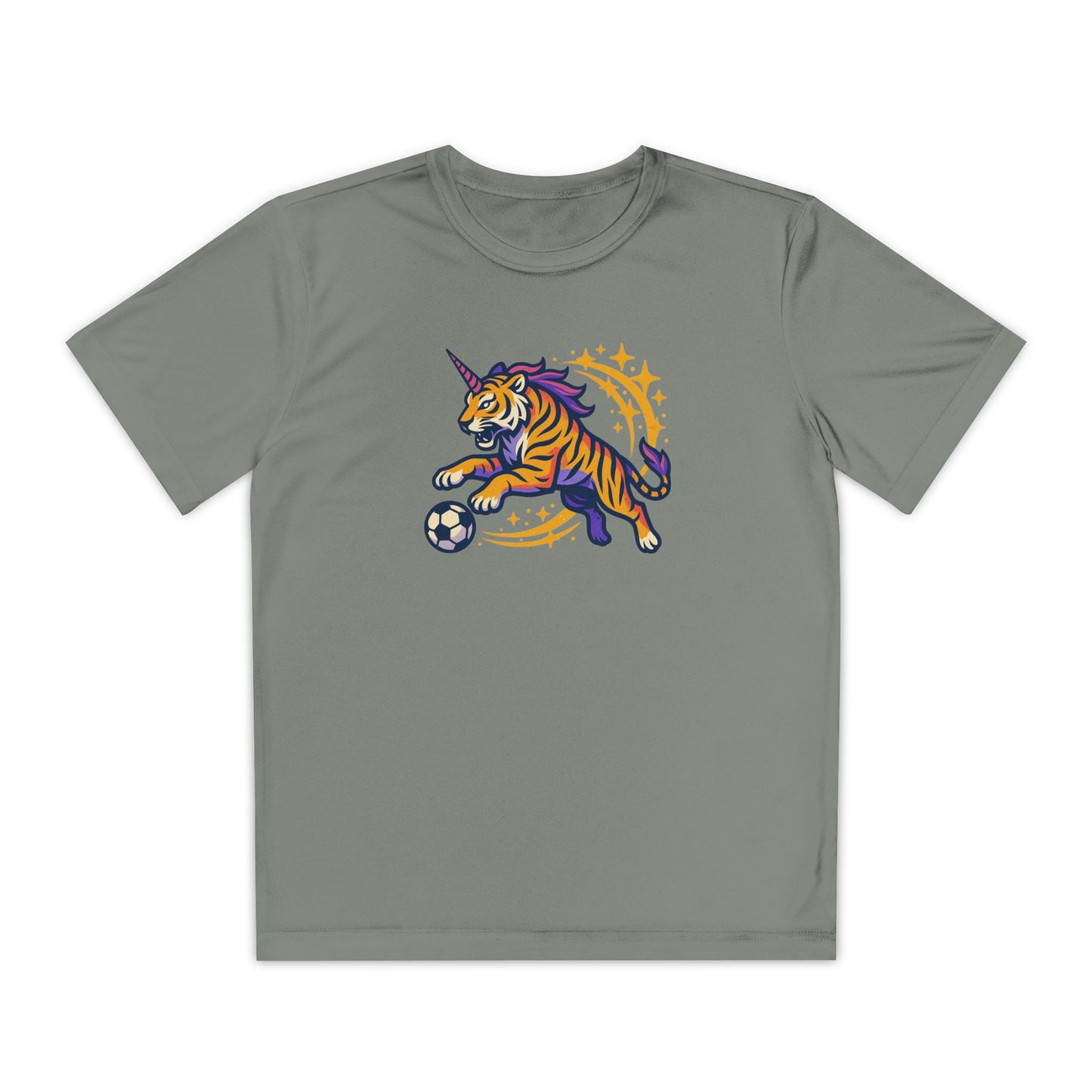 Unicorn Tigers Youth Performance Tee