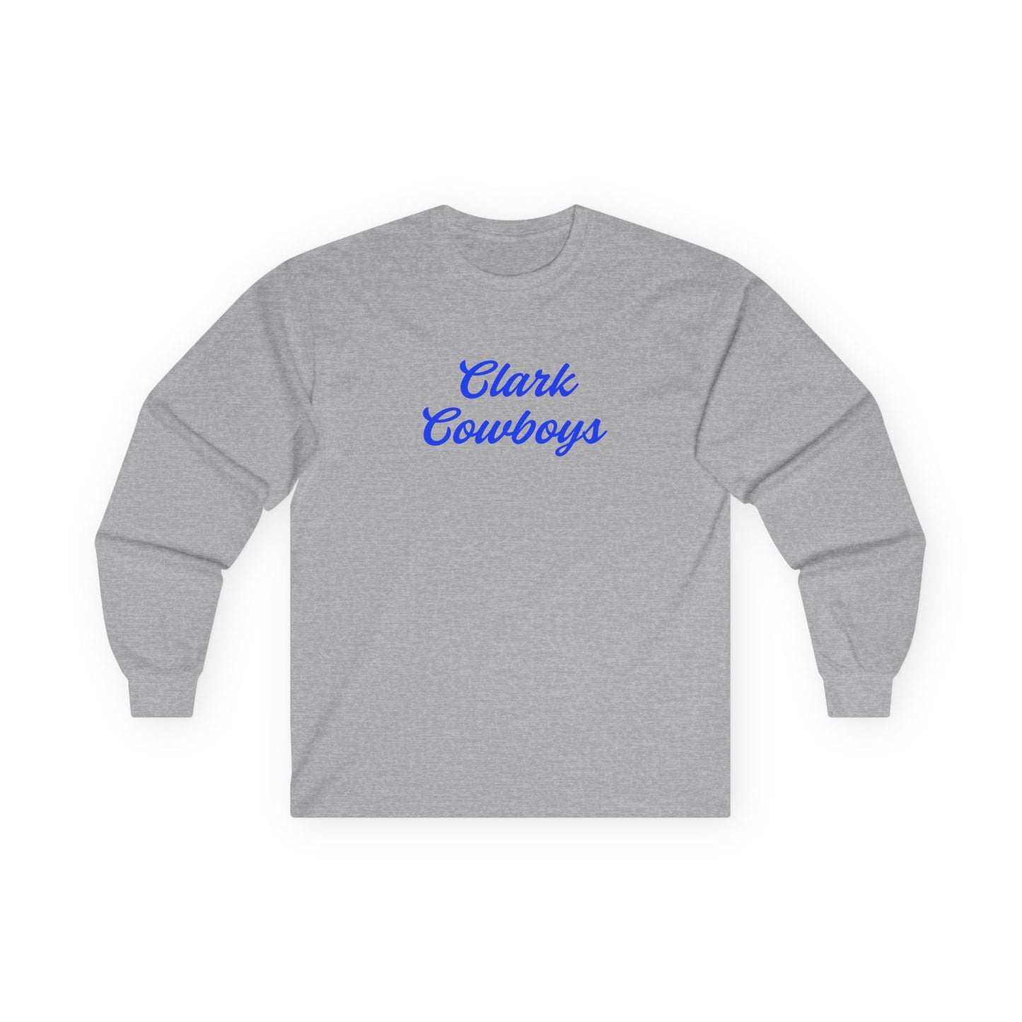Clark Cowboys Long Sleeve Tee