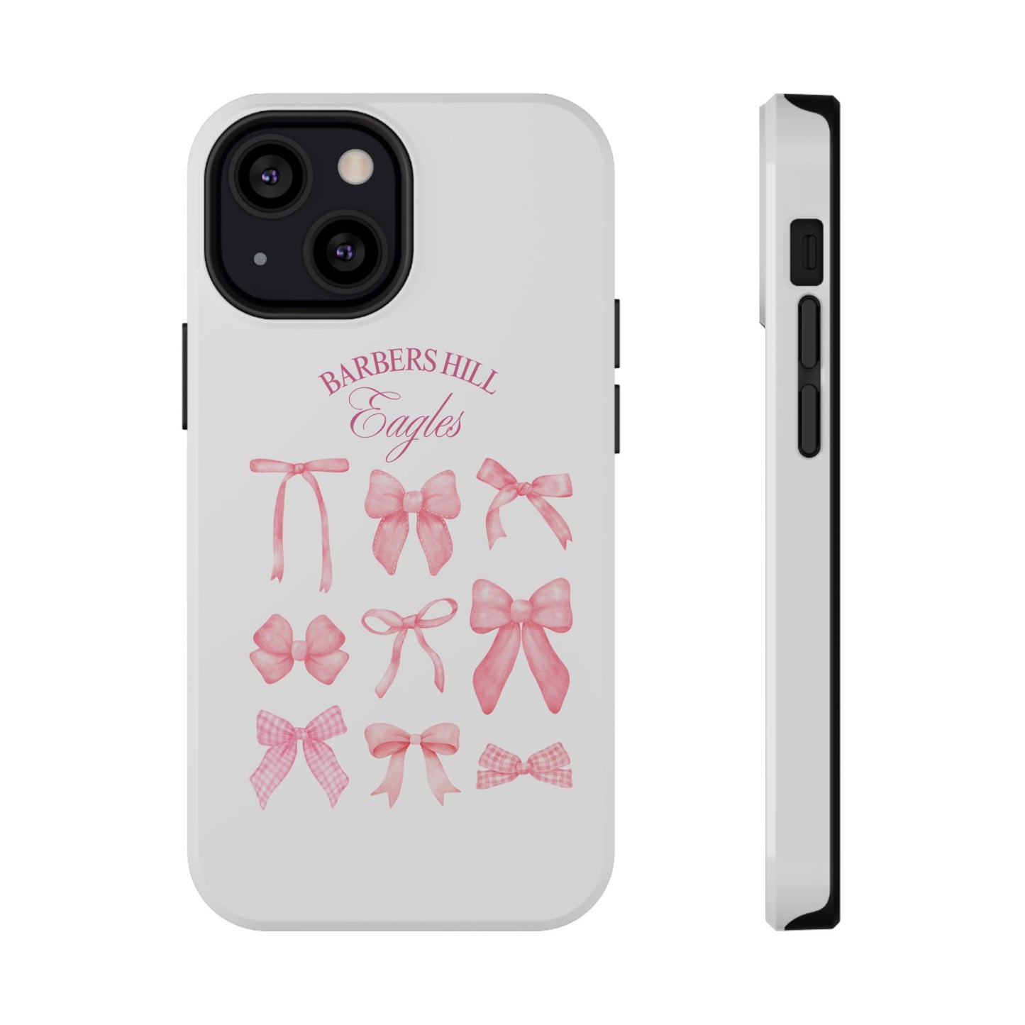 Pink Bow Impact-Resistant Case