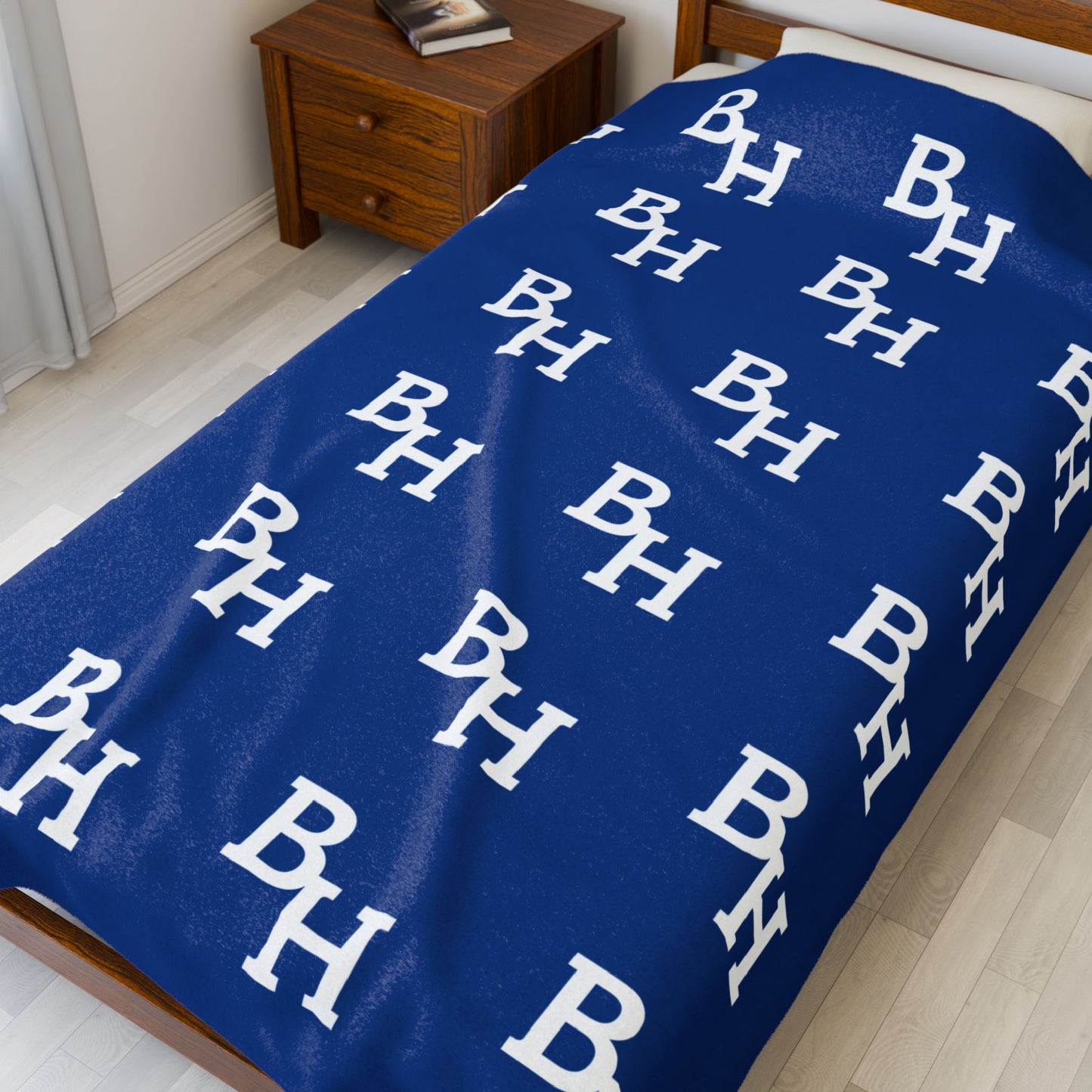 BH Logo Plush Blanket