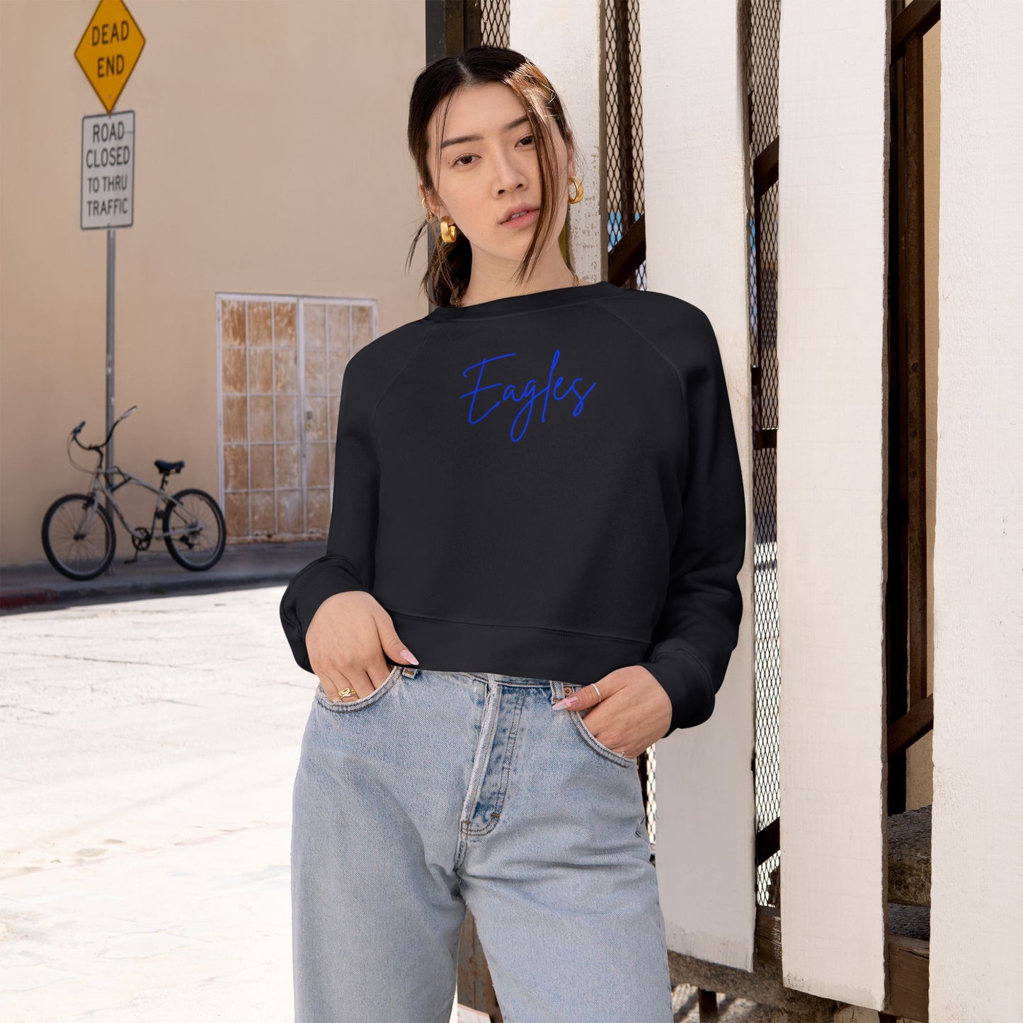 Cropped Eagles Sweatshirt