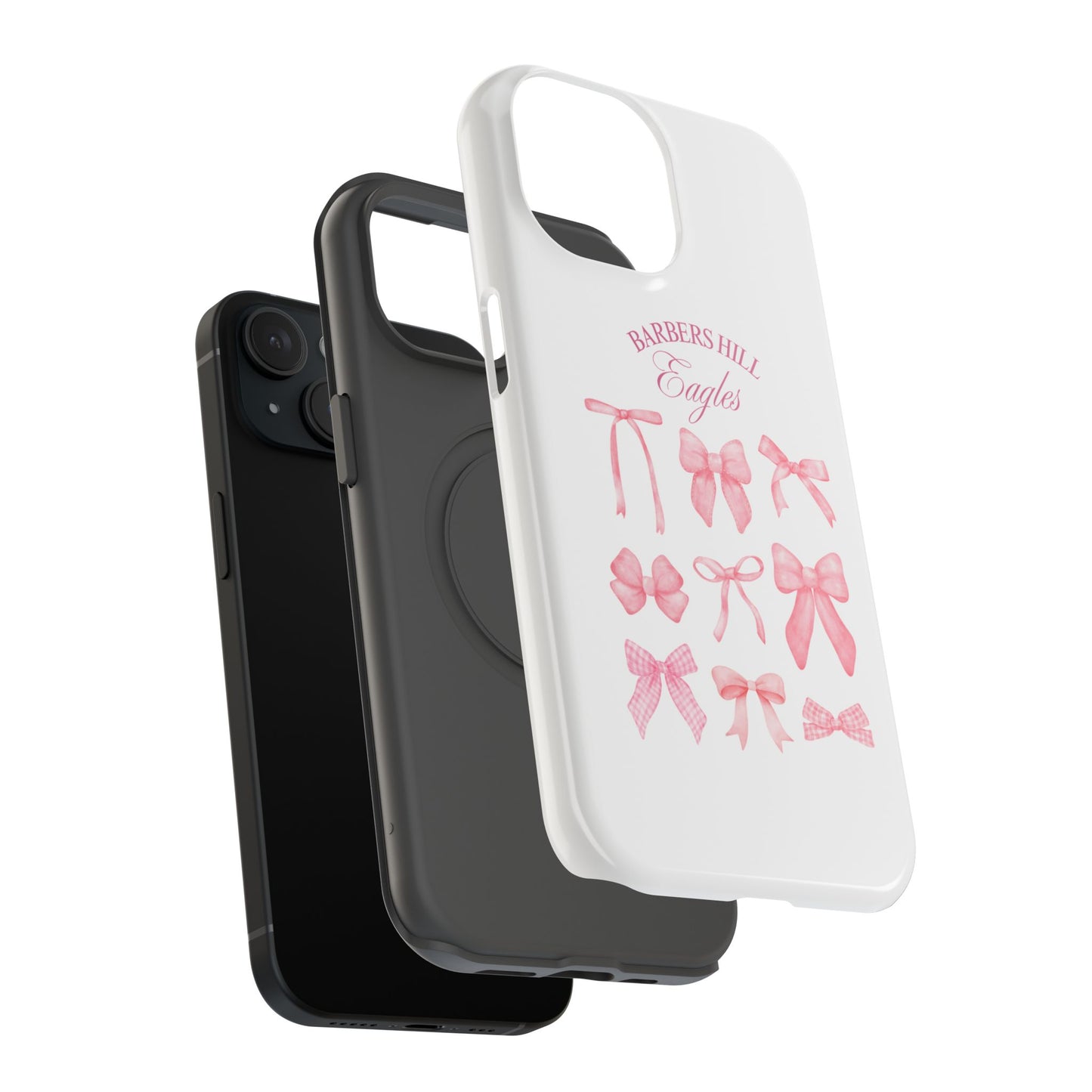 Pink Bow Impact-Resistant Case