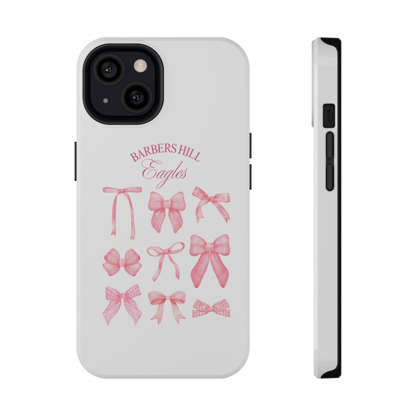 Pink Bow Impact-Resistant Case